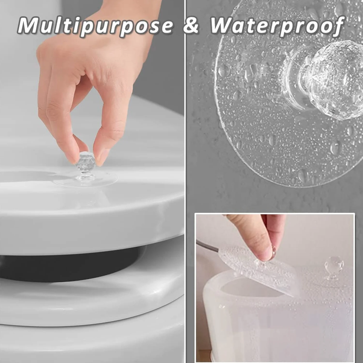 Clear Diamond Crystal Cabinet Knob & Pull Handle (1 Pc) - Image 12