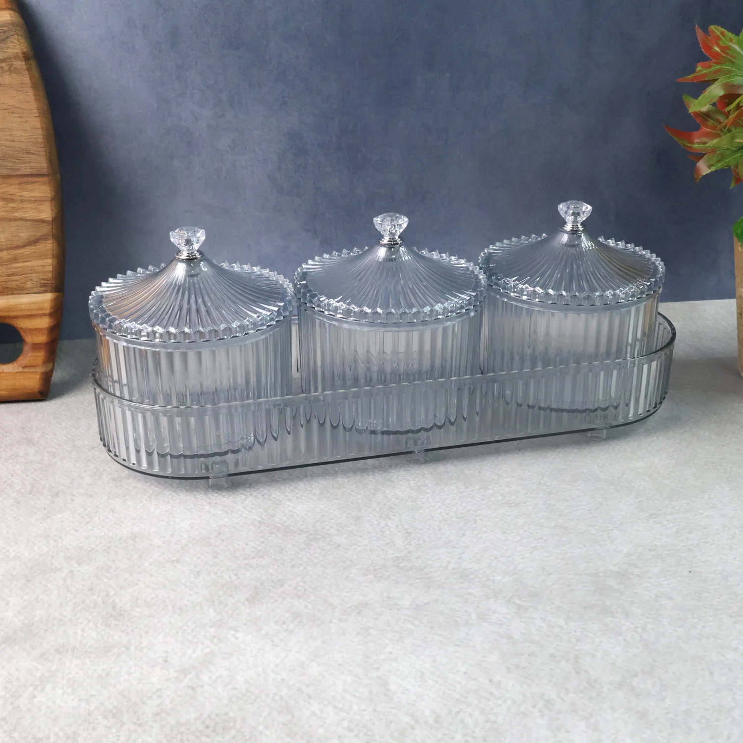 Dry Fruit & Snack Storage - (3 Pc / Set) - Image 3