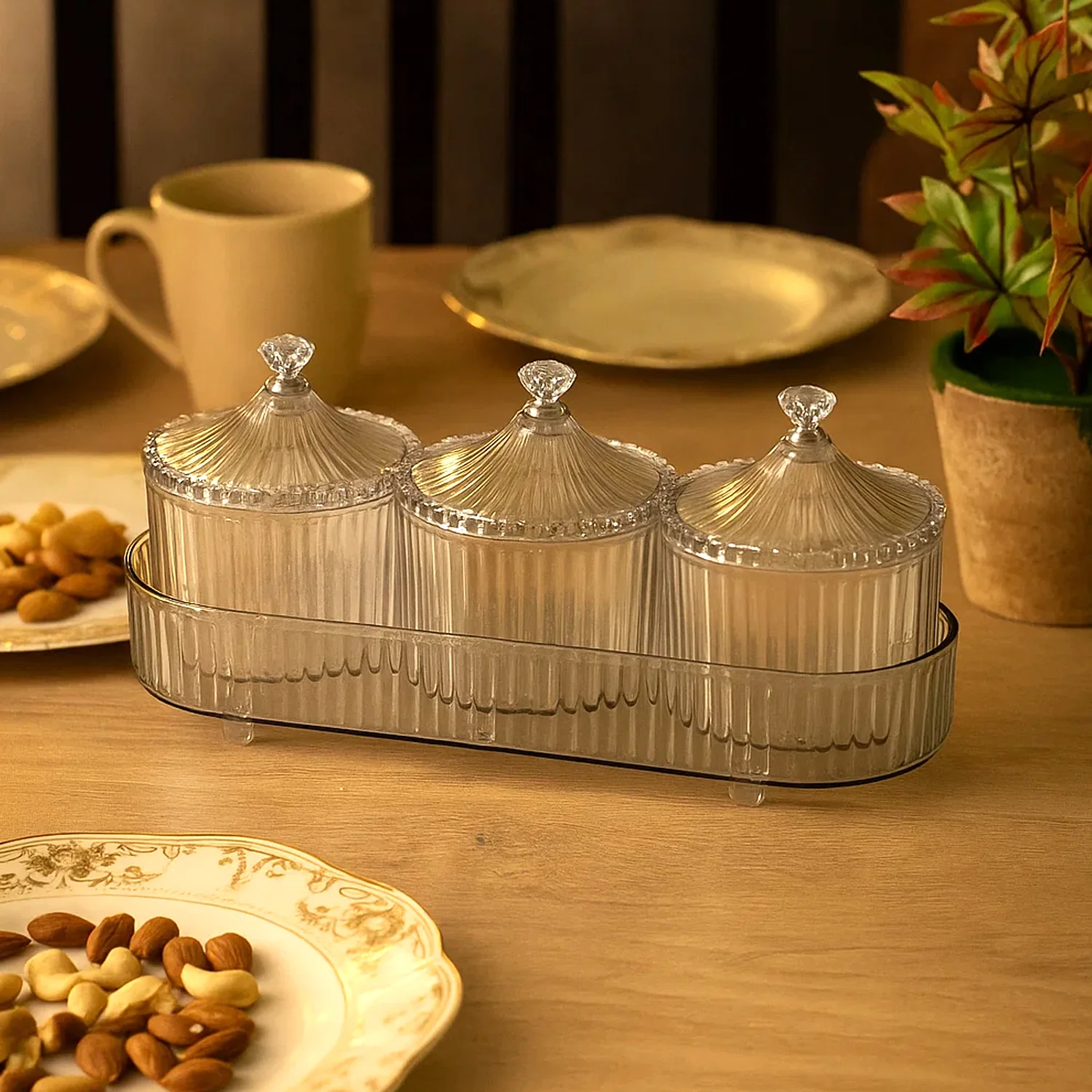 Dry Fruit & Snack Storage - (3 Pc / Set) - Image 6