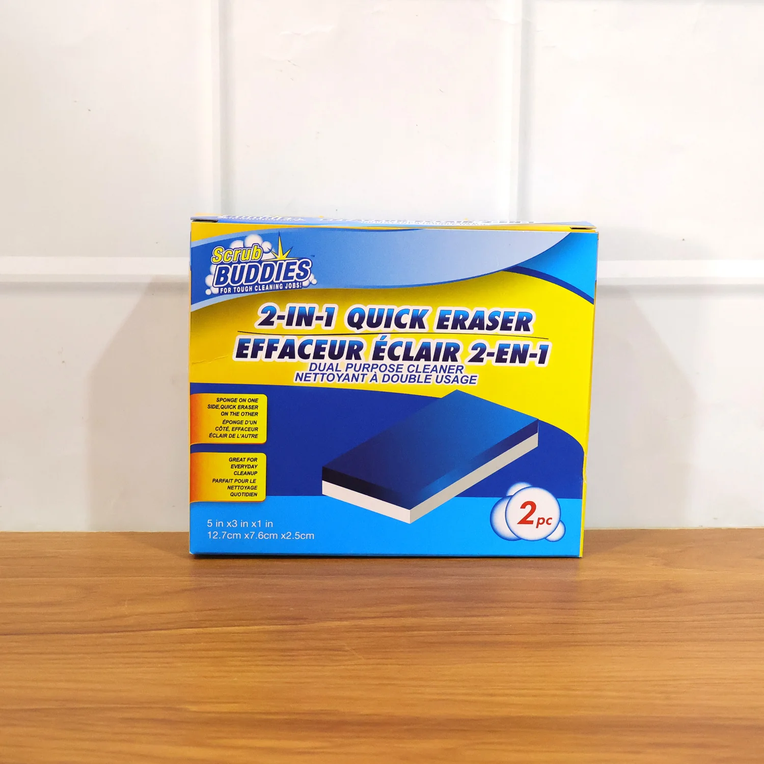 Dual Layer Cleaning Sponge Eraser Pads (2 Pc) - Image 8