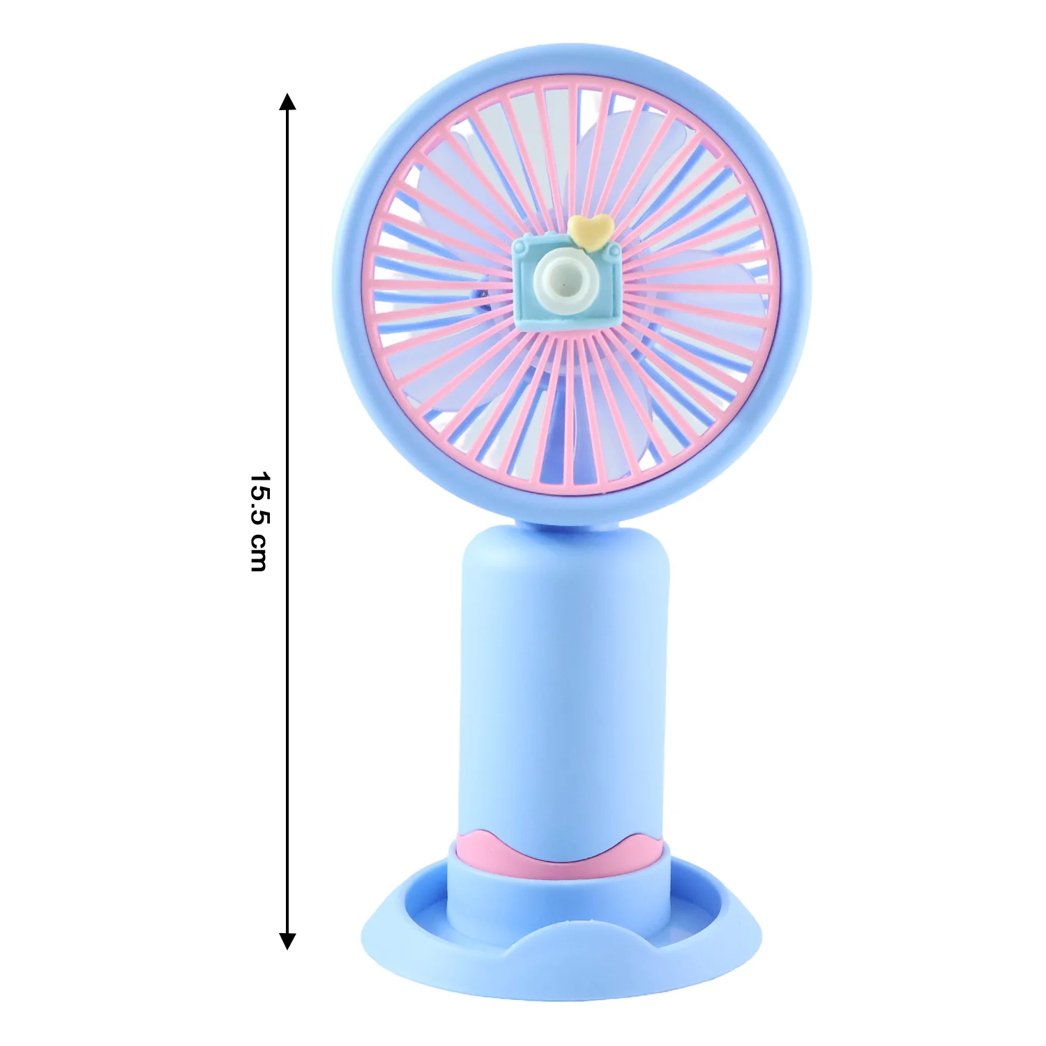 Dual-Use Rechargeable Mini Handheld & Table Fan (1 Pc) - Image 6