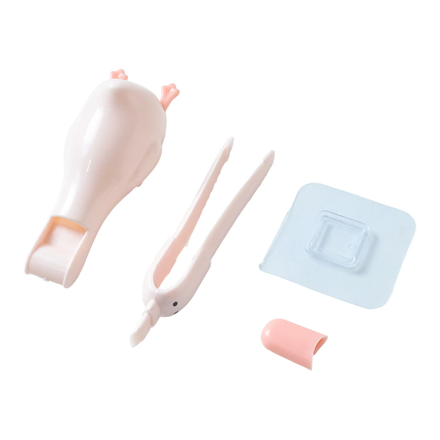 Duck Shape Bathroom Hair Catcher & Organizer (1 Pc) - Image 5