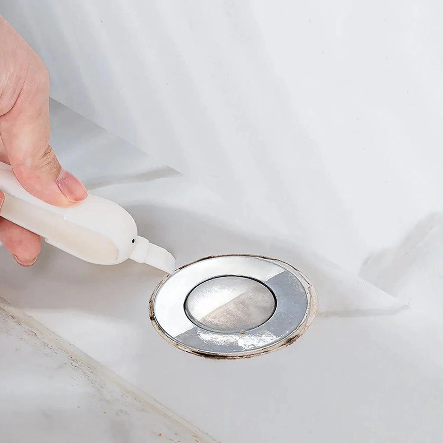 Duck Shape Bathroom Hair Catcher & Organizer (1 Pc) - Image 7