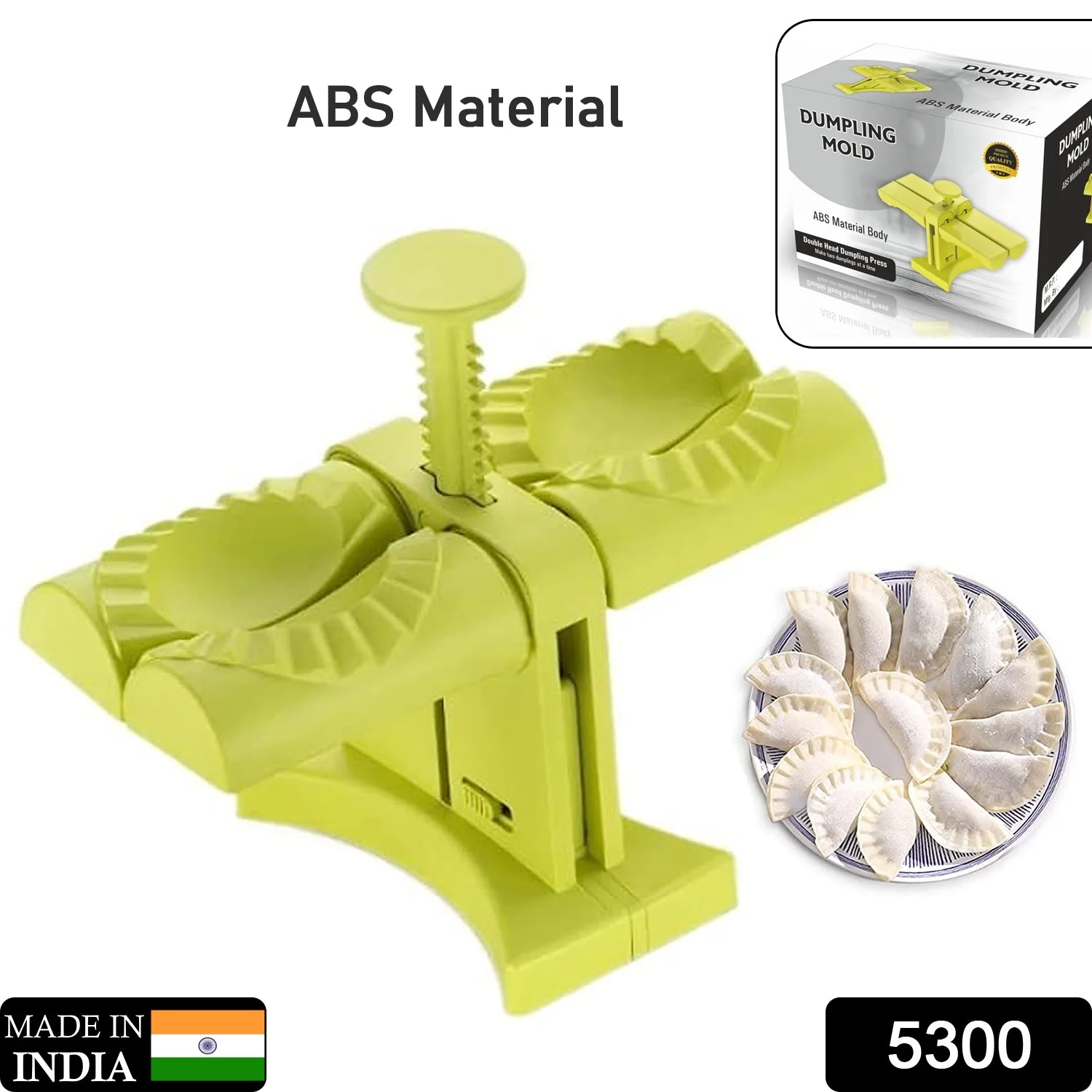 Double Head Dumpling Maker Mold – Easy Press Tool for Making Dumplings - Image 2