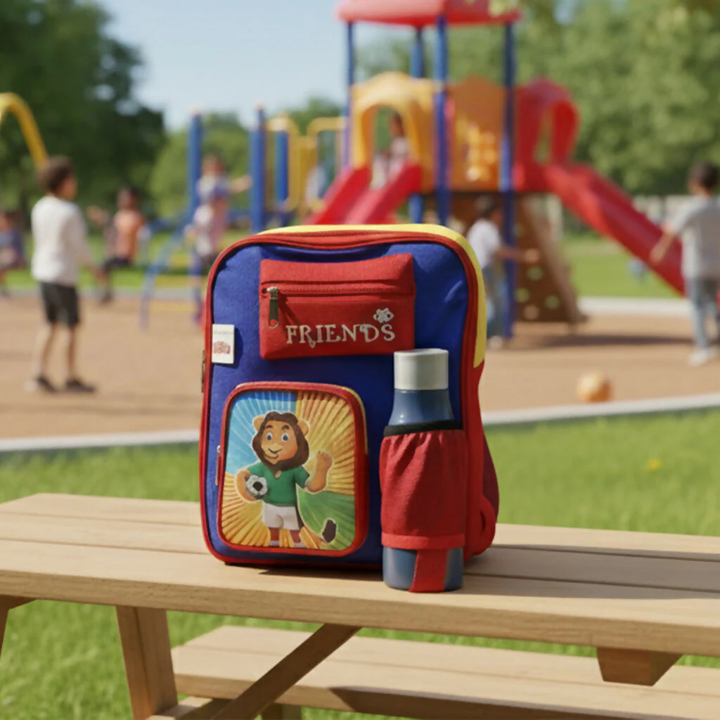 Durable Kids School Backpack Set Multicolor- Fun Design for Elementary Students - Image 4