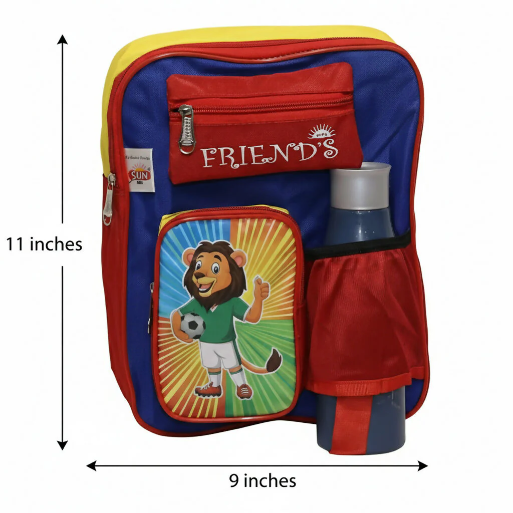 Durable Kids School Backpack Set Multicolor- Fun Design for Elementary Students - Image 5
