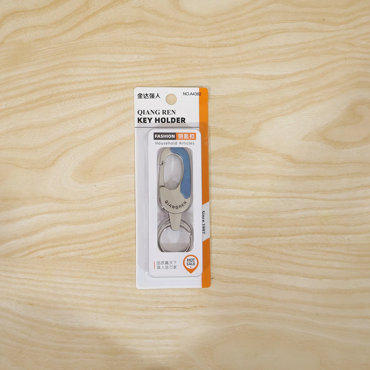 Durable Metal Keychain with Secure Clip (1 Pc) - Image 8