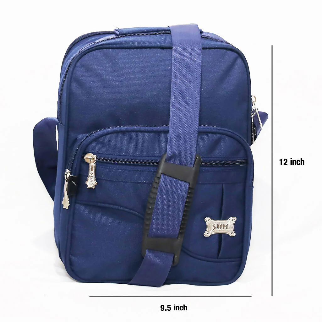 Durable Multicolor Tiffin Bag for Office & School | Multi-Pocket Lunch Bag with Adjustable Shoulder Strap | Lightweight & Water-Resistant Carry Bag - Image 5