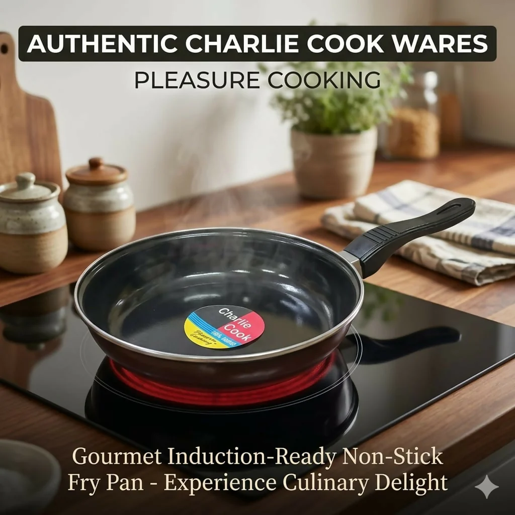 Durable Non-Stick Cookware Set: Frying Pan, Kadai & Tadka Pan for Everyday Cooking - Image 4