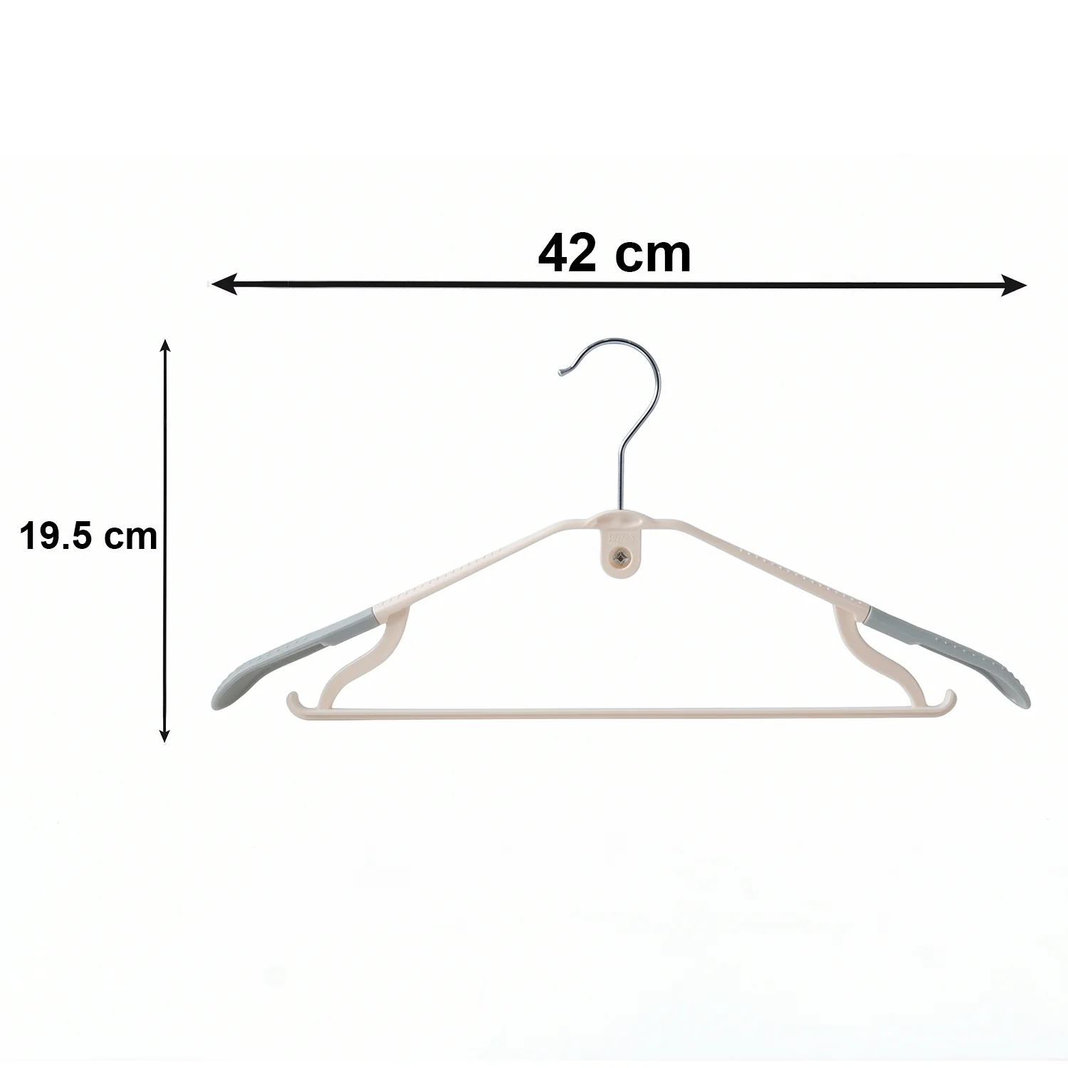 Durable Plastic Clothes Hangers Set (5 Pc Set) - Image 6