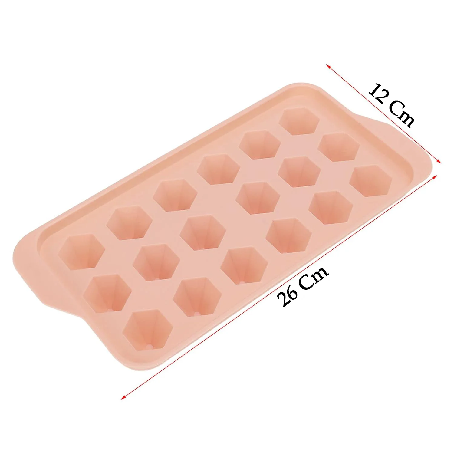 Durable Plastic Ice Cube Tray (1 Pc) - Image 8