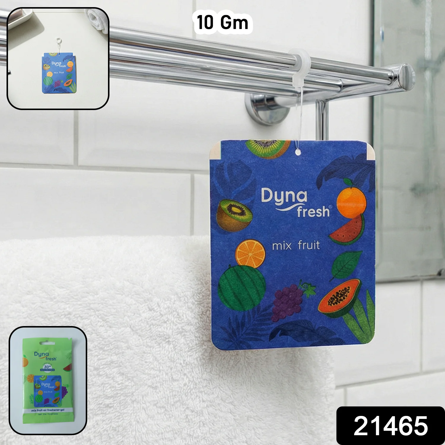 Mix Fruit Hanging Air Freshener Gel (1 Pc, 10gm) - Image 2