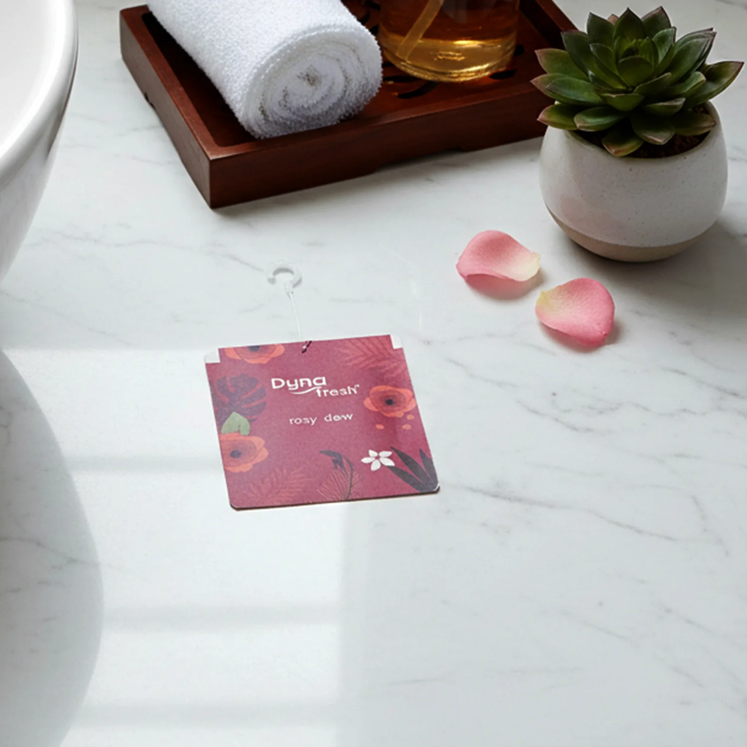 Rosy Dew Hanging Air Freshener Gel (1 Pc, 10gm) - Image 7
