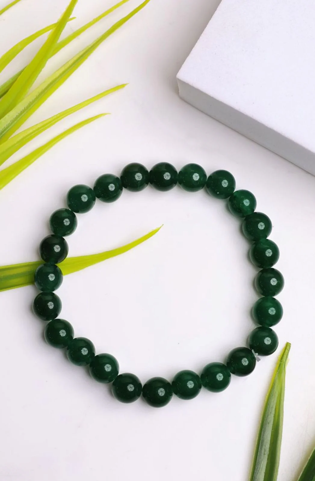 Earth Gems Panna Stone Bracelet - Image 5