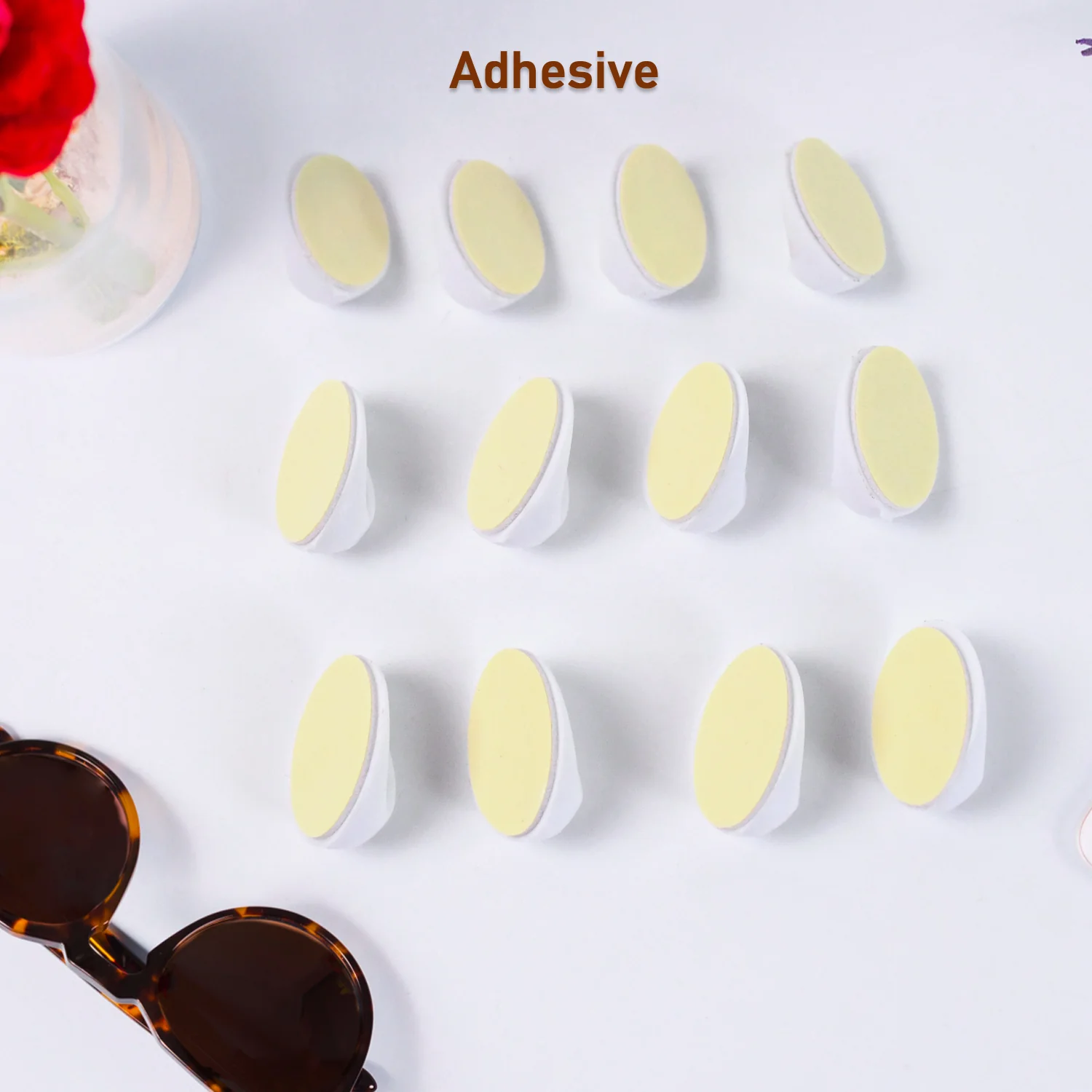 Earth Star Self Adhesive Plastic Wall Hook (12 Pc) - Image 4