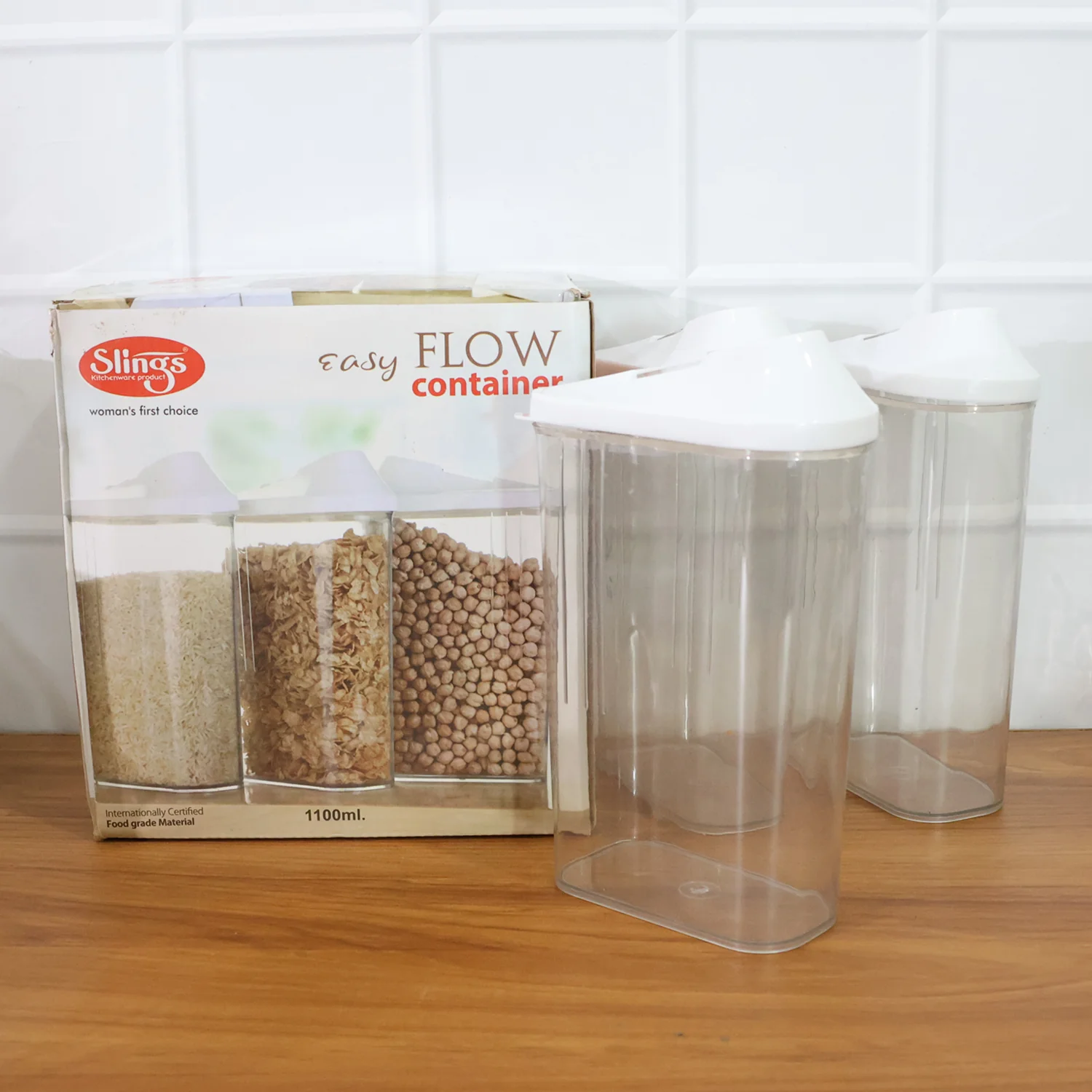 Easy Flow Airtight Storage Containers (3 Pc) - Image 8