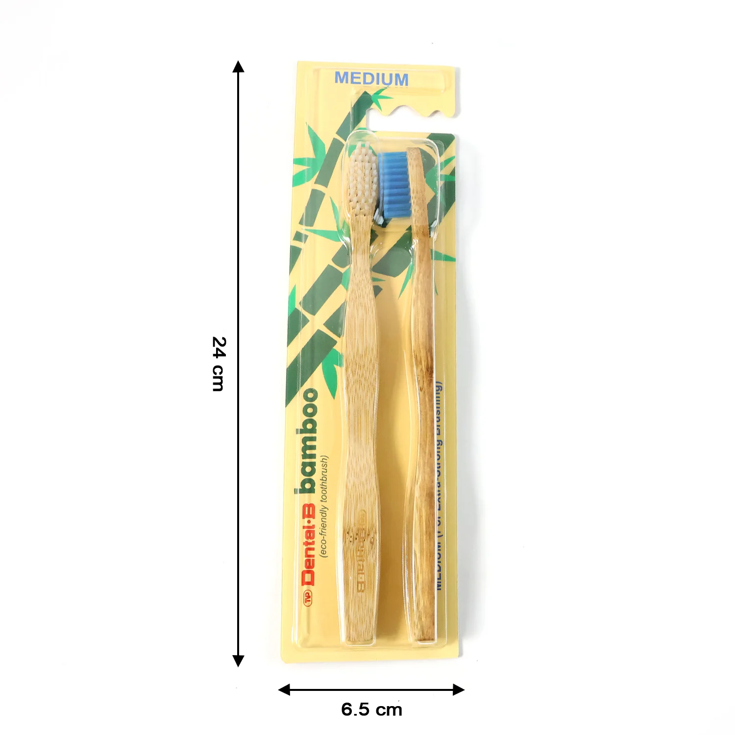 Eco-Friendly Bamboo Toothbrush Twin Pack (12 Packets × 24 Pieces) - Image 7