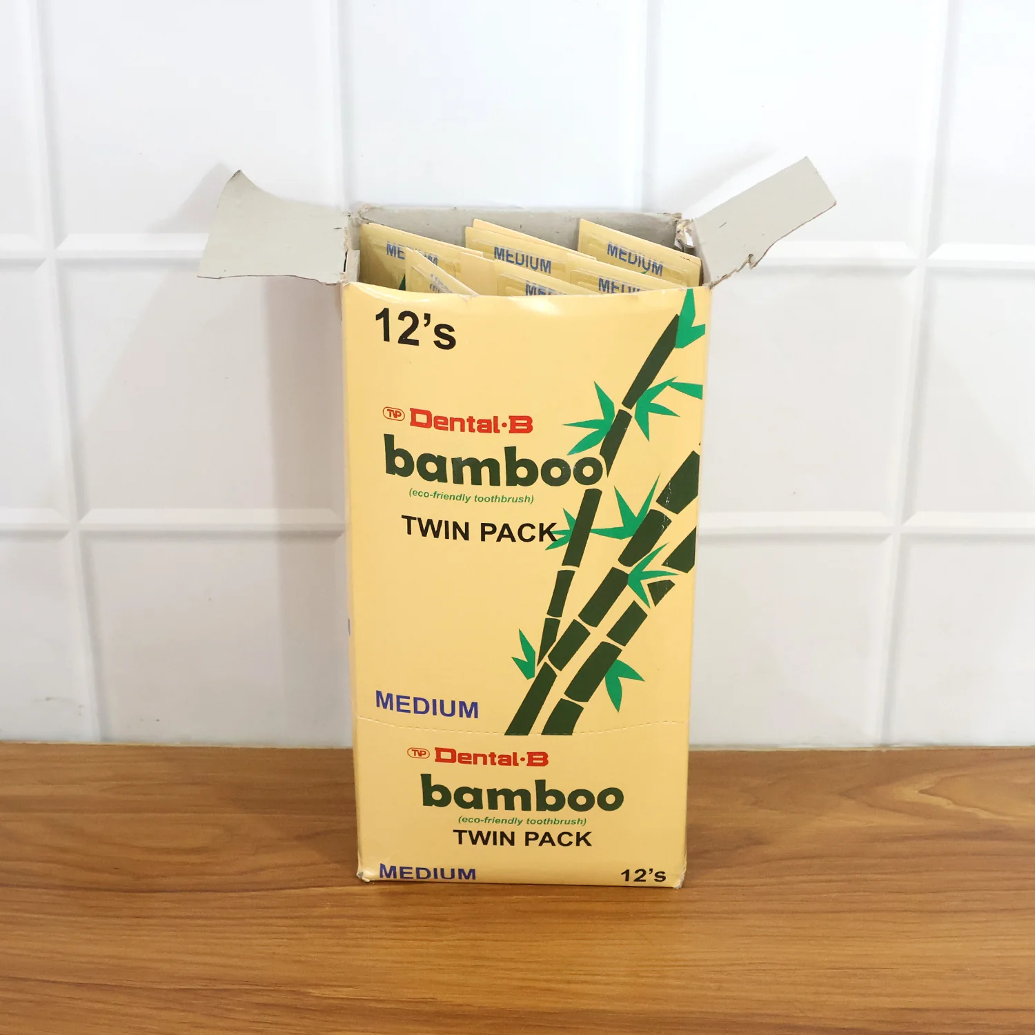 Eco-Friendly Bamboo Toothbrush Twin Pack (12 Packets × 24 Pieces) - Image 8