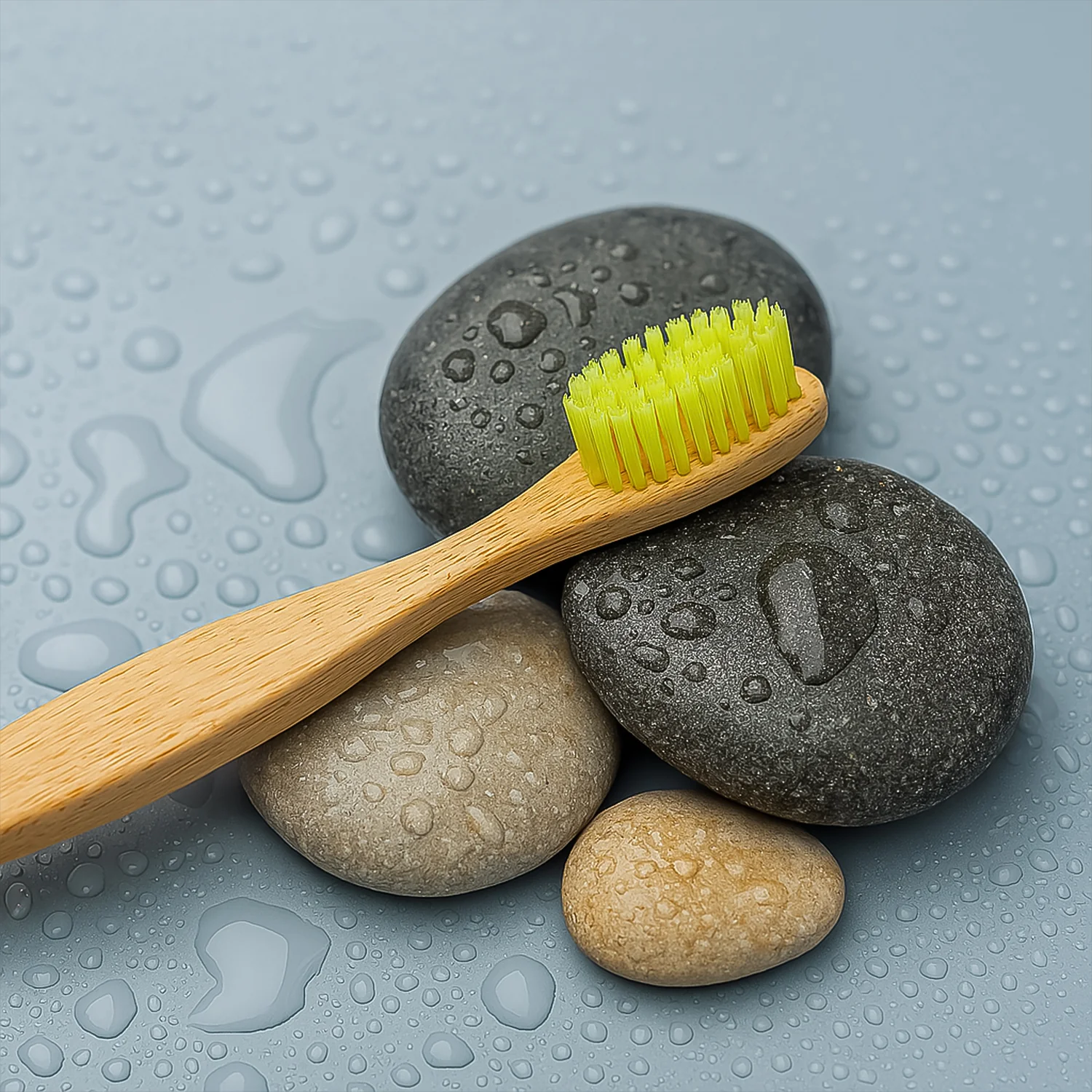 Eco-Friendly Natural Bamboo Toothbrush with Medium Bristles (1 Pc) - Image 7