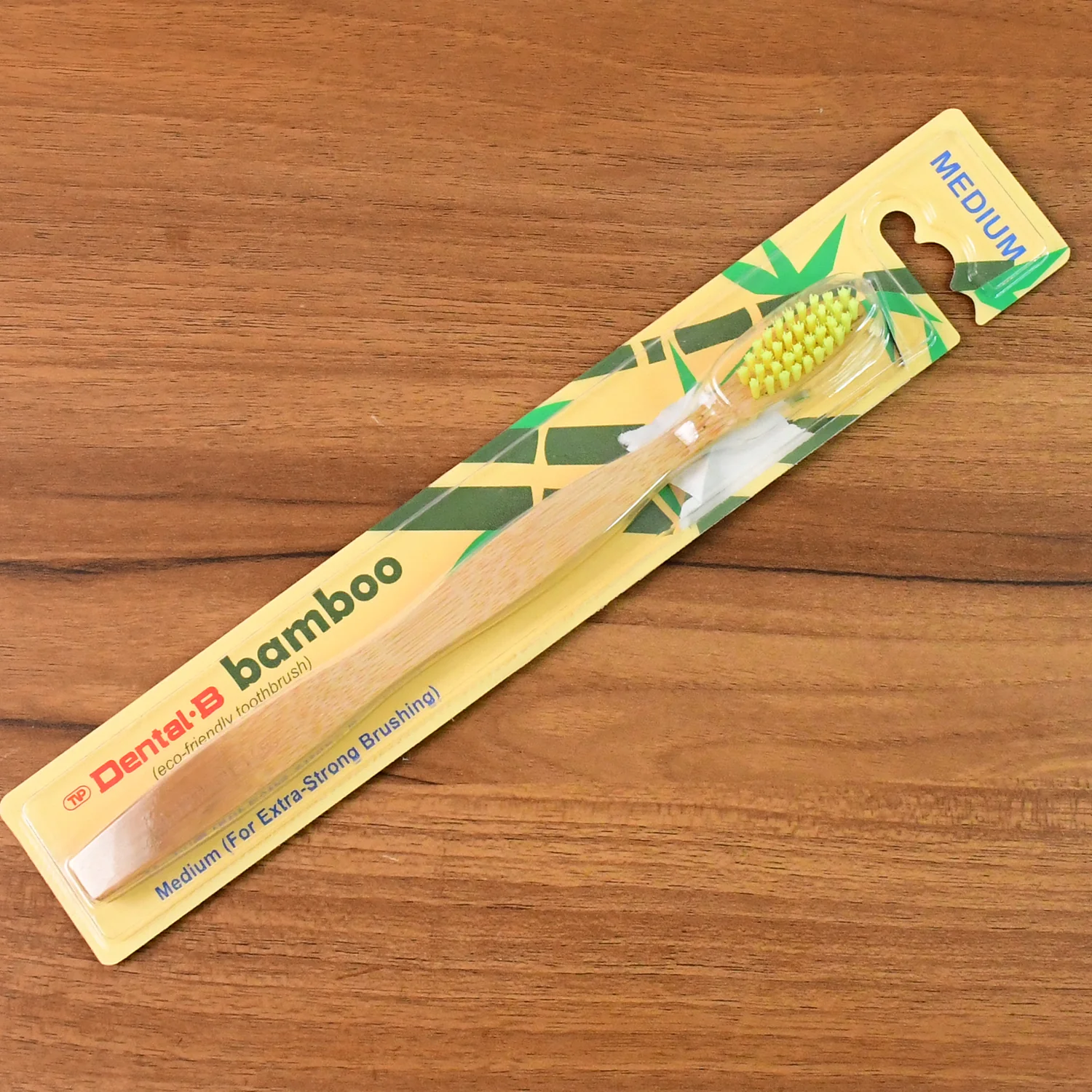 Eco-Friendly Natural Bamboo Toothbrush with Medium Bristles (1 Pc) - Image 8