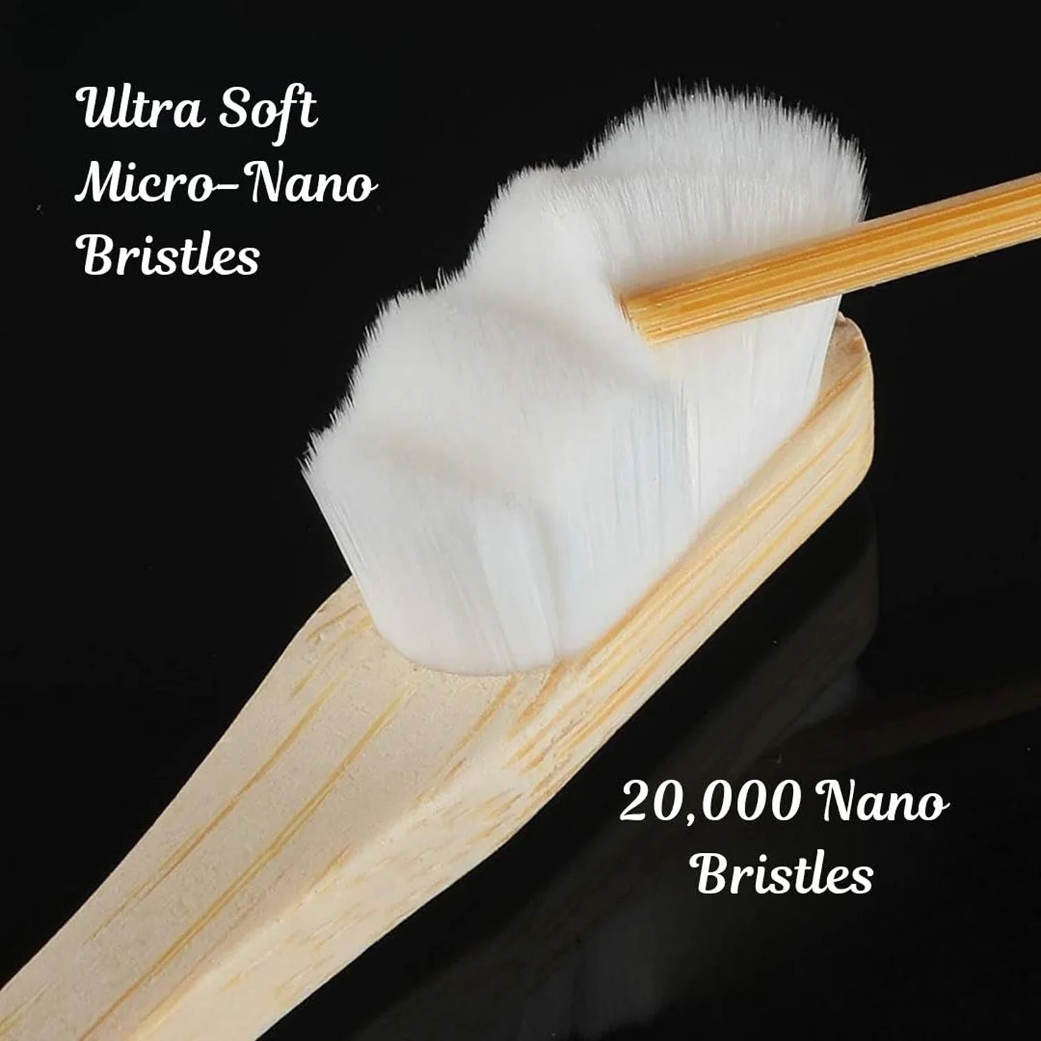 Eco Friendly Wooden Bamboo Toothbrush with Protective Travel Case 1 Pc - Image 8