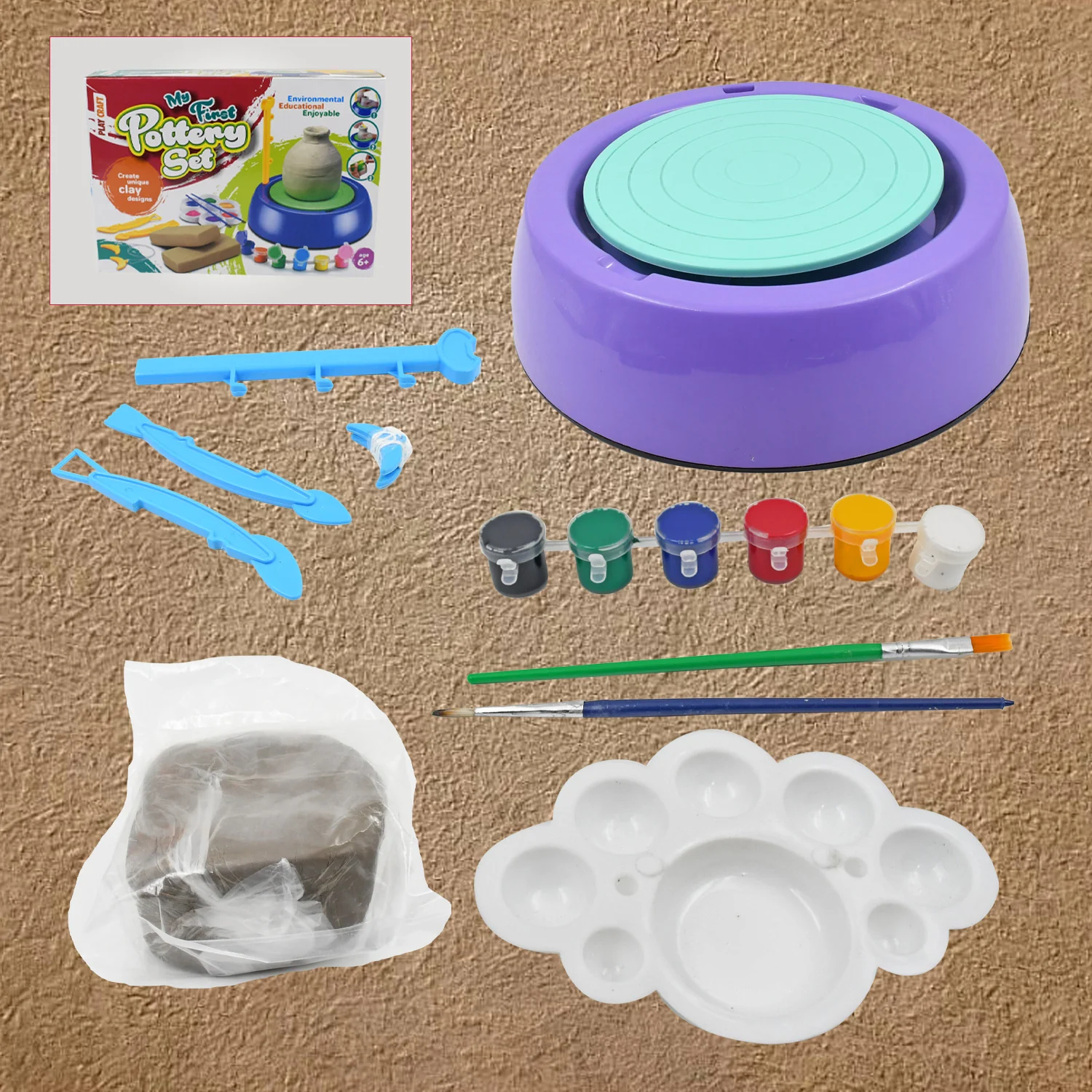 Amazing Educational Pottery Wheel KIT Game Set (1 Set) - Image 2