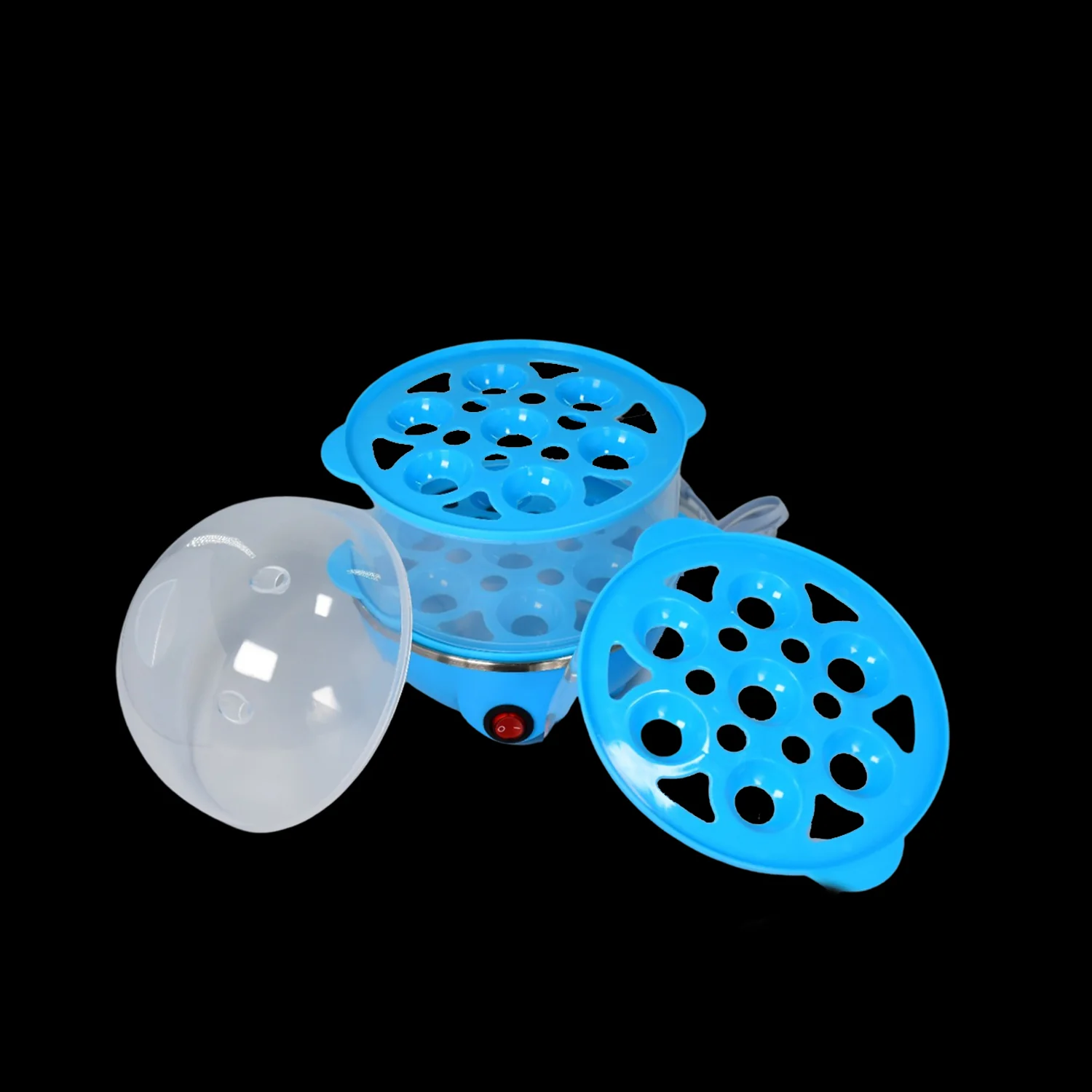 Egg Boiler / Poacher / Cooker / Electric Steamer (3 Layer) - Image 4