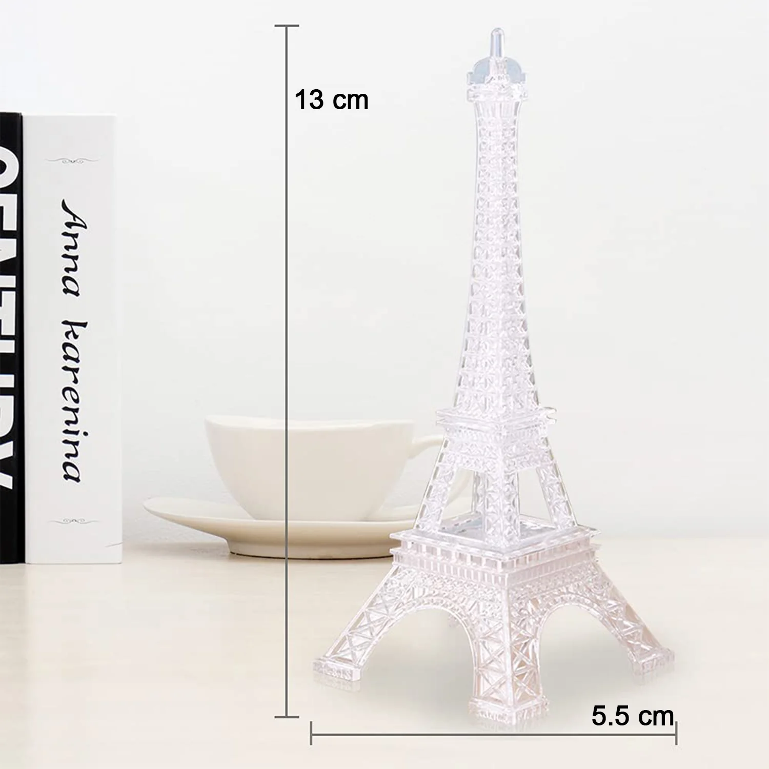 Eiffel Tower LED Decorative Showpiece (1 Pc) - Image 7