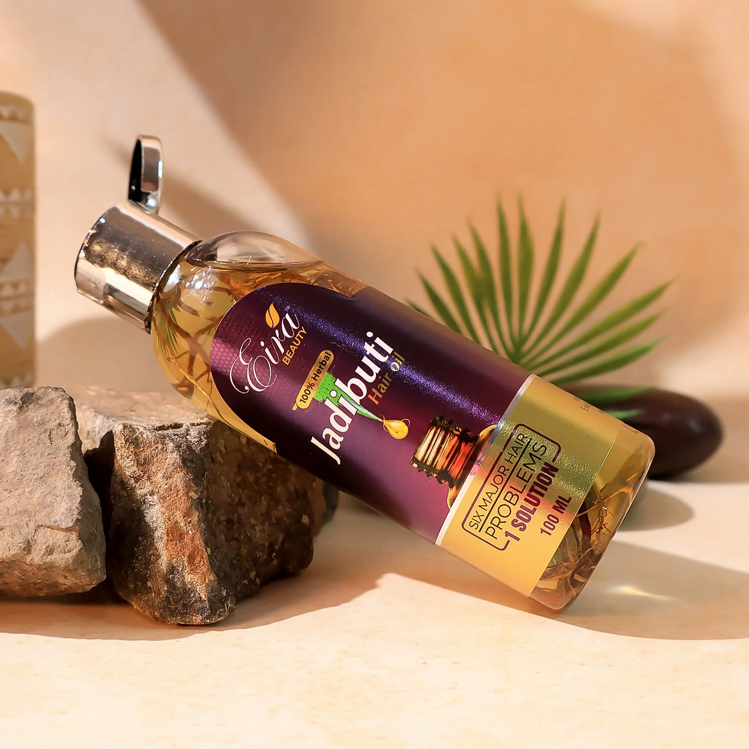 Eyelet Jadibuti Hair Oil – 100ml (100% Herbal, Six Major Hair Problems One Solution) - Image 2