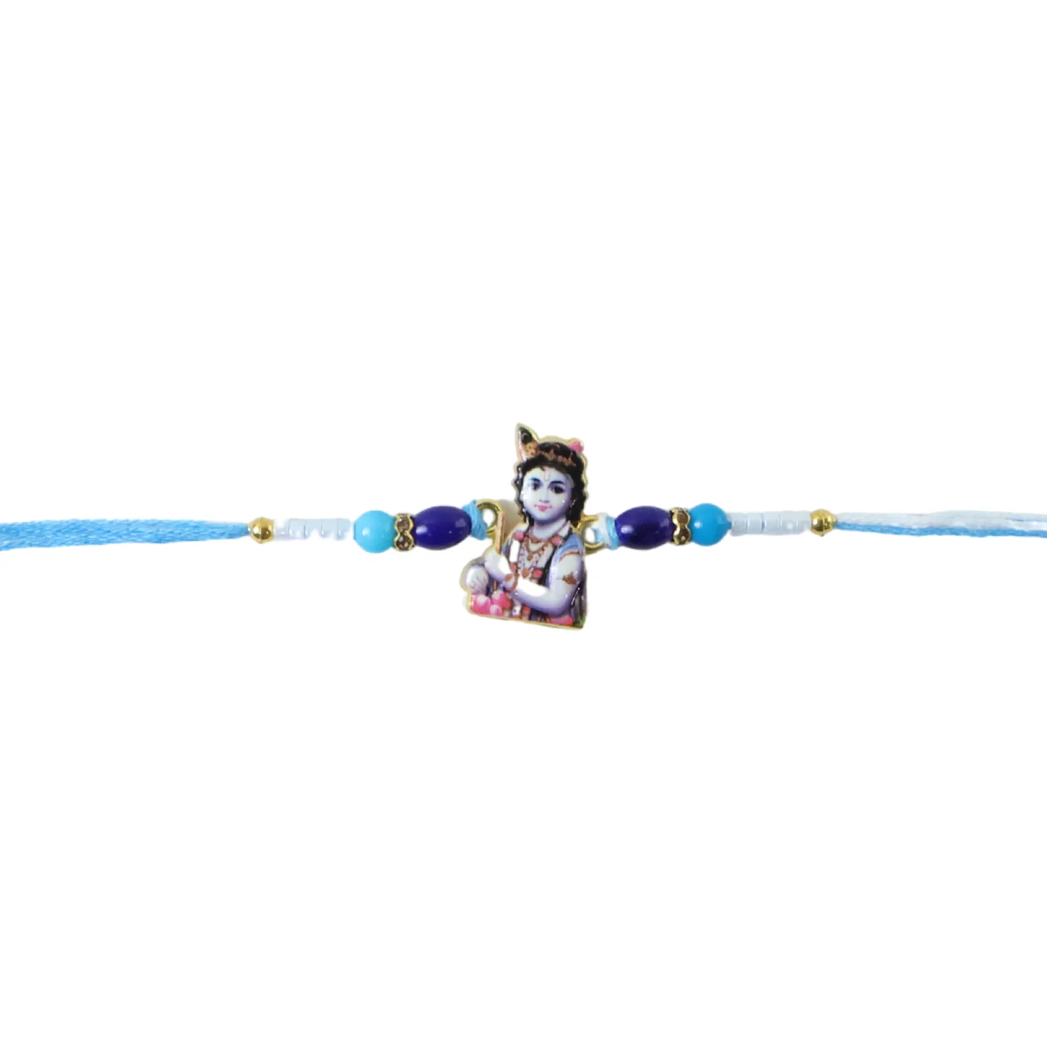 Spiritual Lord Krishna Designer Rakhi (1 Pc) - Image 6