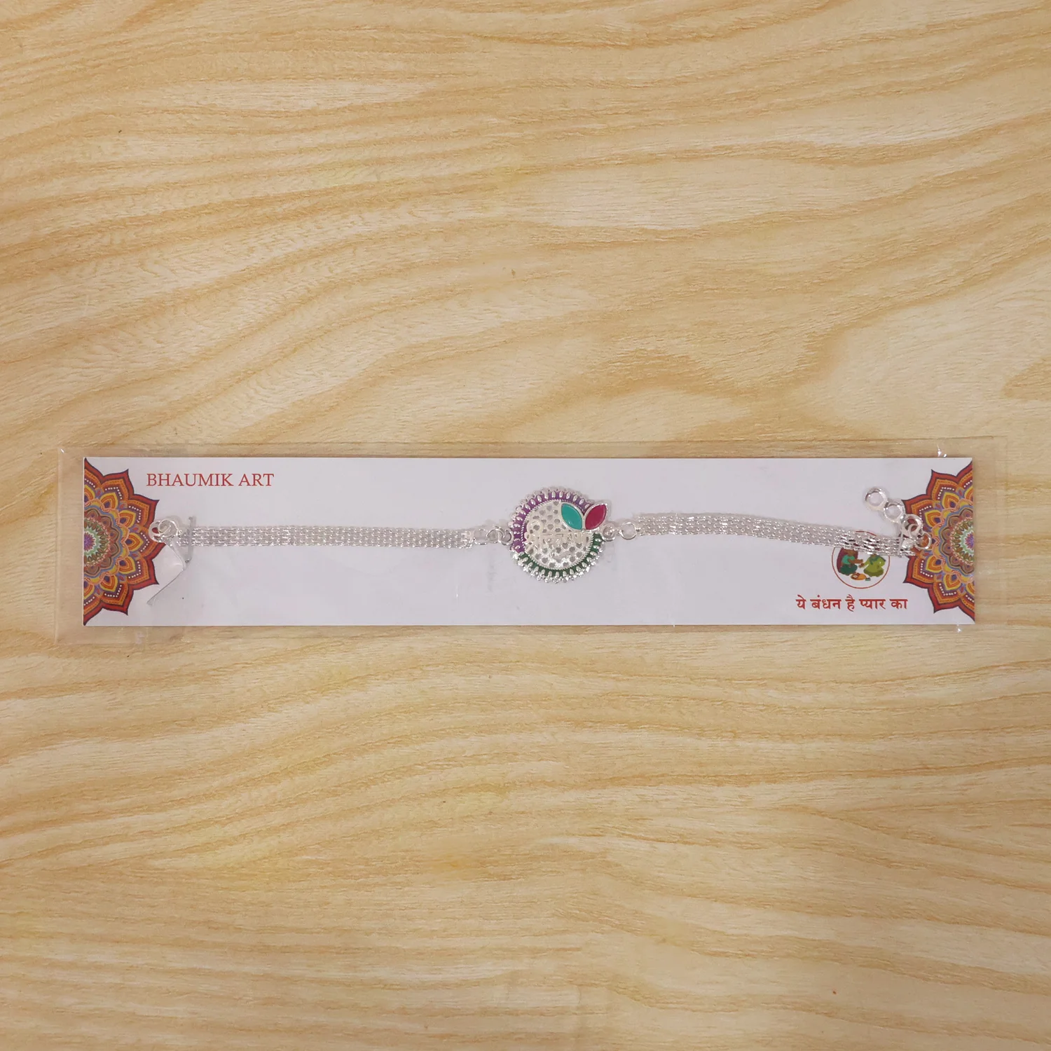 Elegant Shree Krishna Design Rakhi Bracelet for Raksha Bandhan (1 Pc) - Image 8