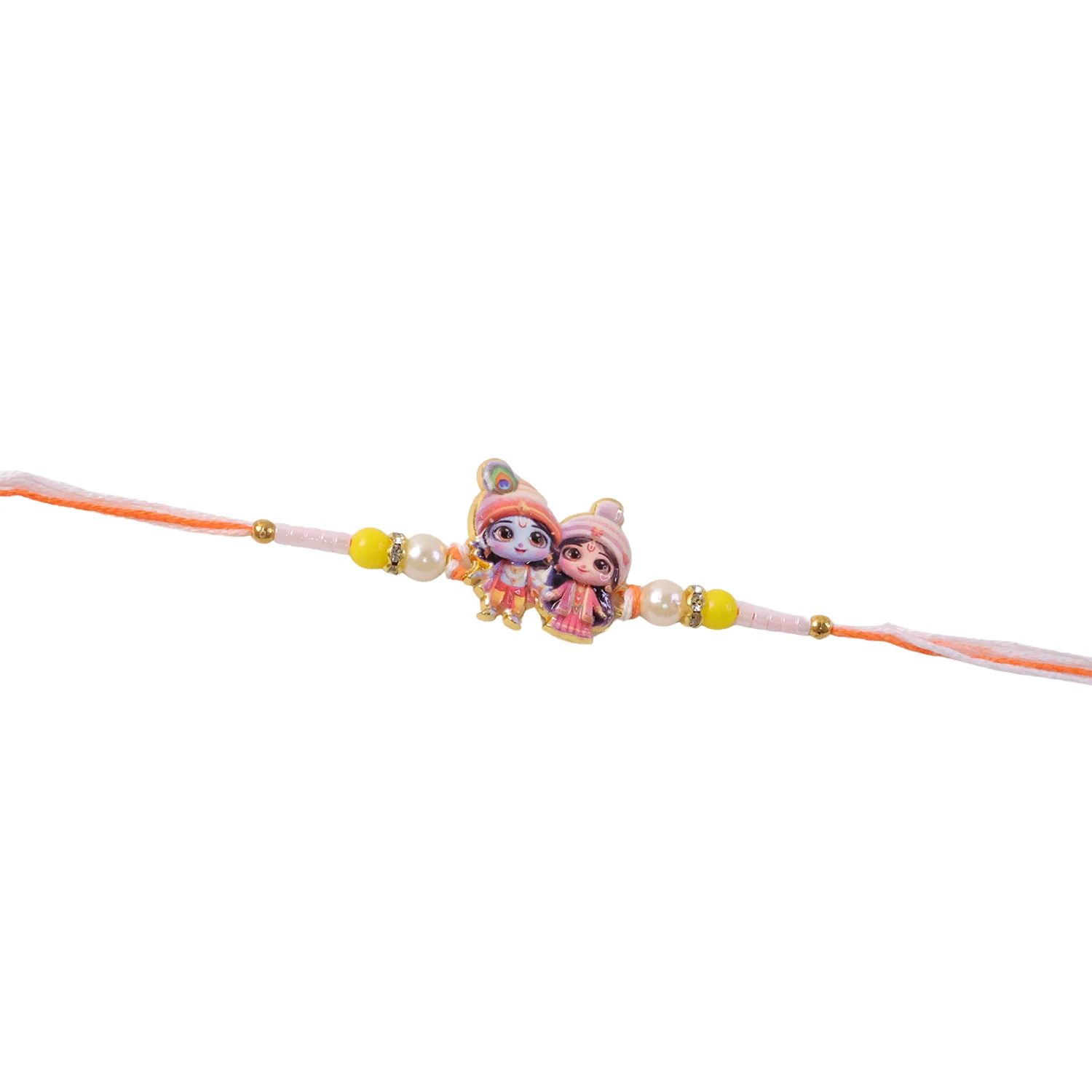 Lord Krishna and Radha Designer Rakhi (1 Pc) - Image 6