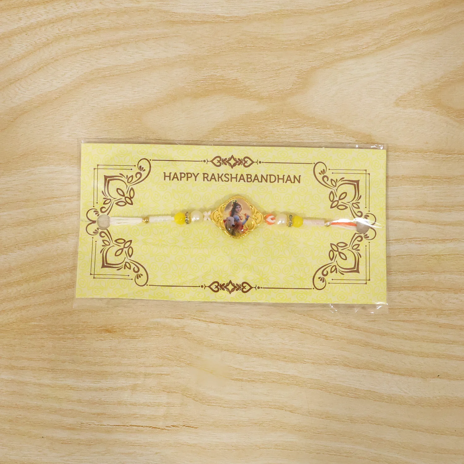Lord Krishna Premium Designer Rakhi (1 Pc) - Image 9