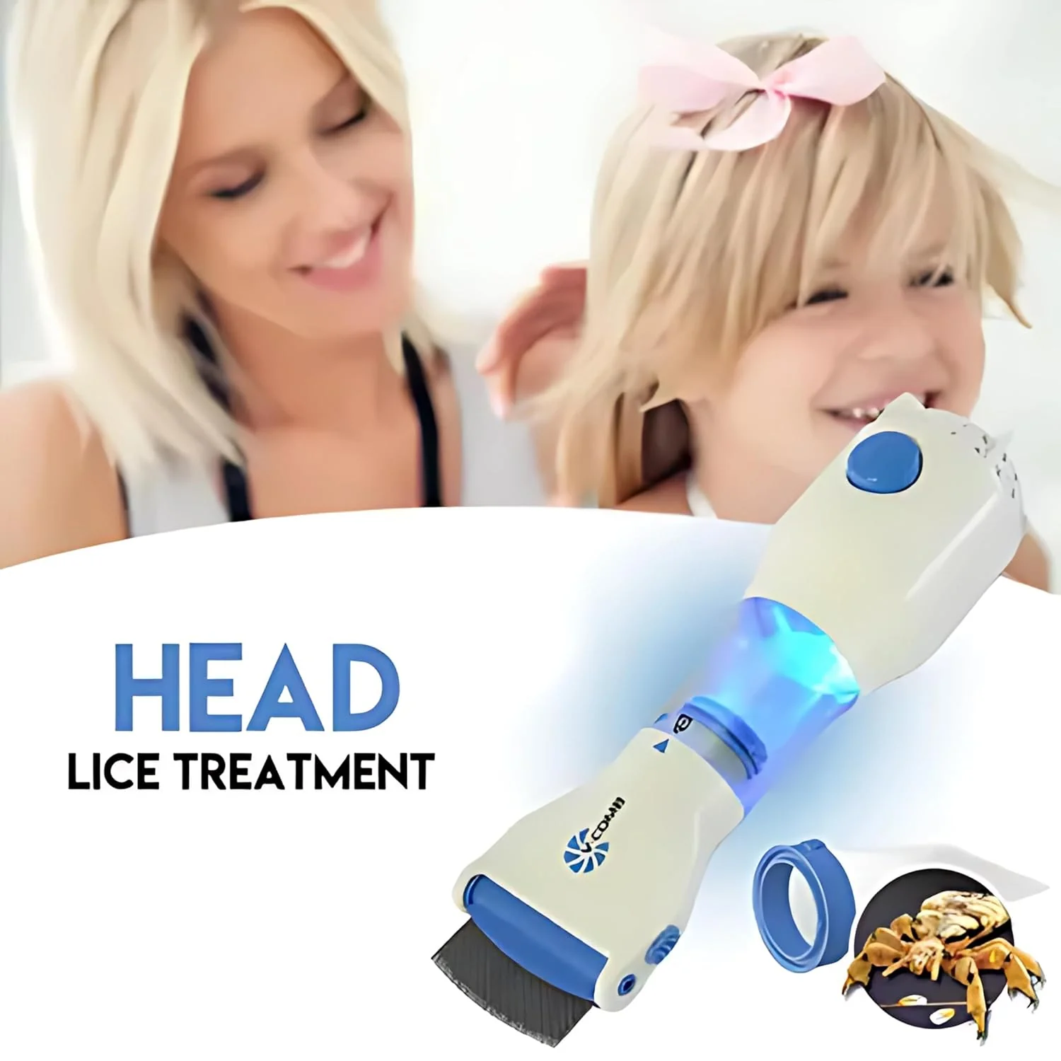 Electric Anti-Lice Vacuum Comb Set - Image 7
