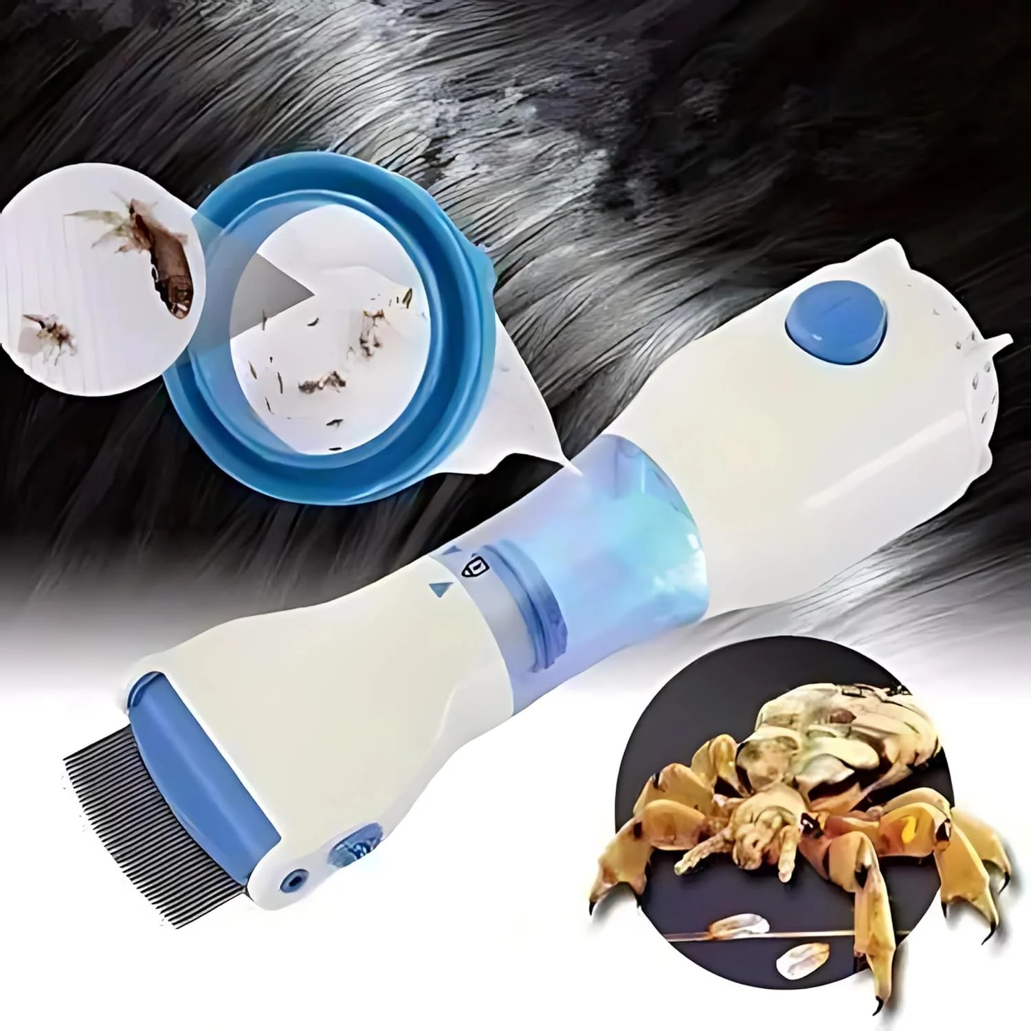 Electric Anti-Lice Vacuum Comb Set - Image 8