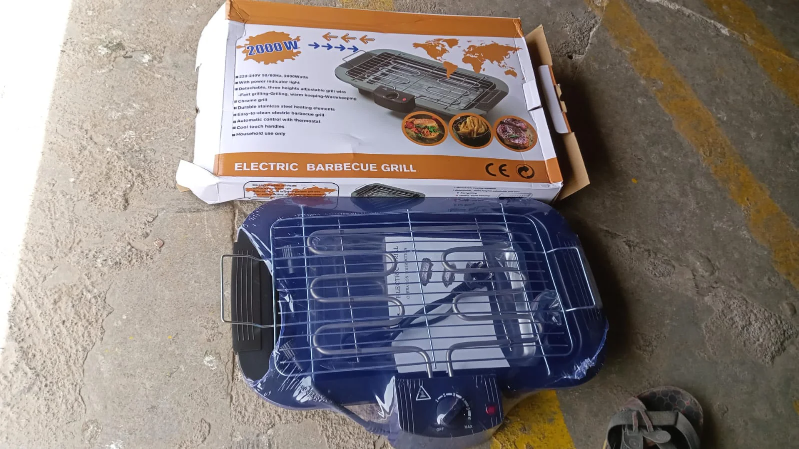 Electric Barbecue Grill 2000w (1 Pc) - Image 7
