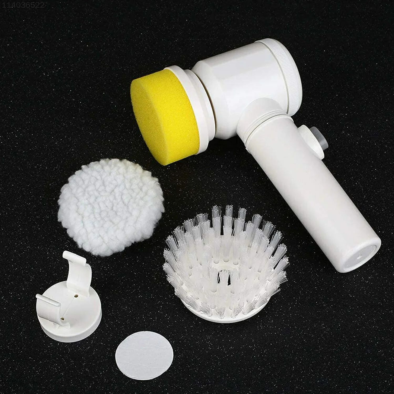 Portable Electric Cleaning Brush with 3 Replaceable Brush Heads (5 In 1) - Image 4