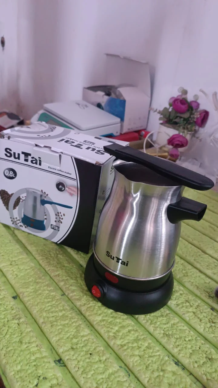 Coffee Pot, Coffee Maker, 800ml Even Heating Tea Maker Kettle (1 Pc) - Image 8