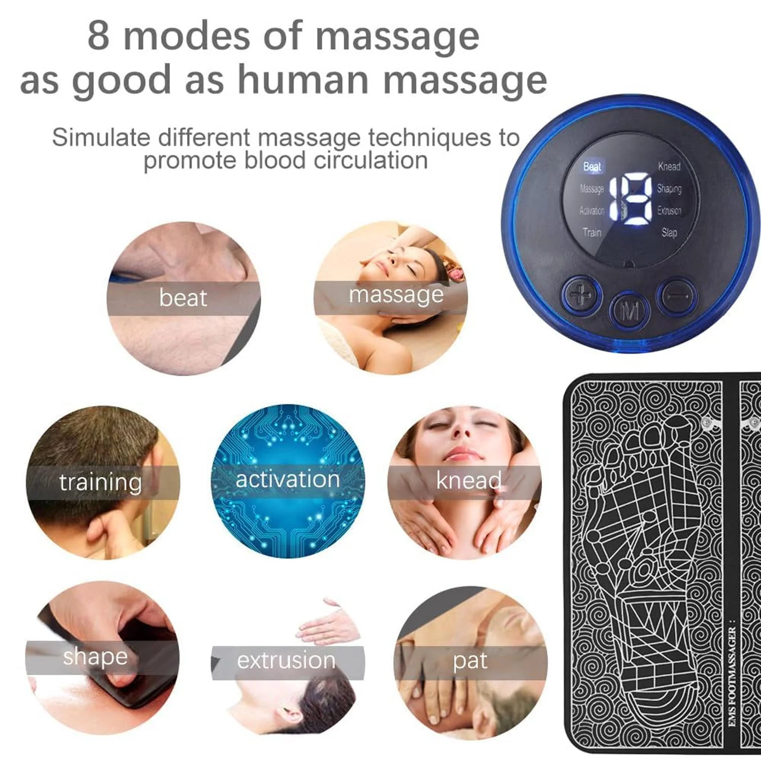 Electric EMS Foot Massage Therapy Mat (1 Pc) - Image 7
