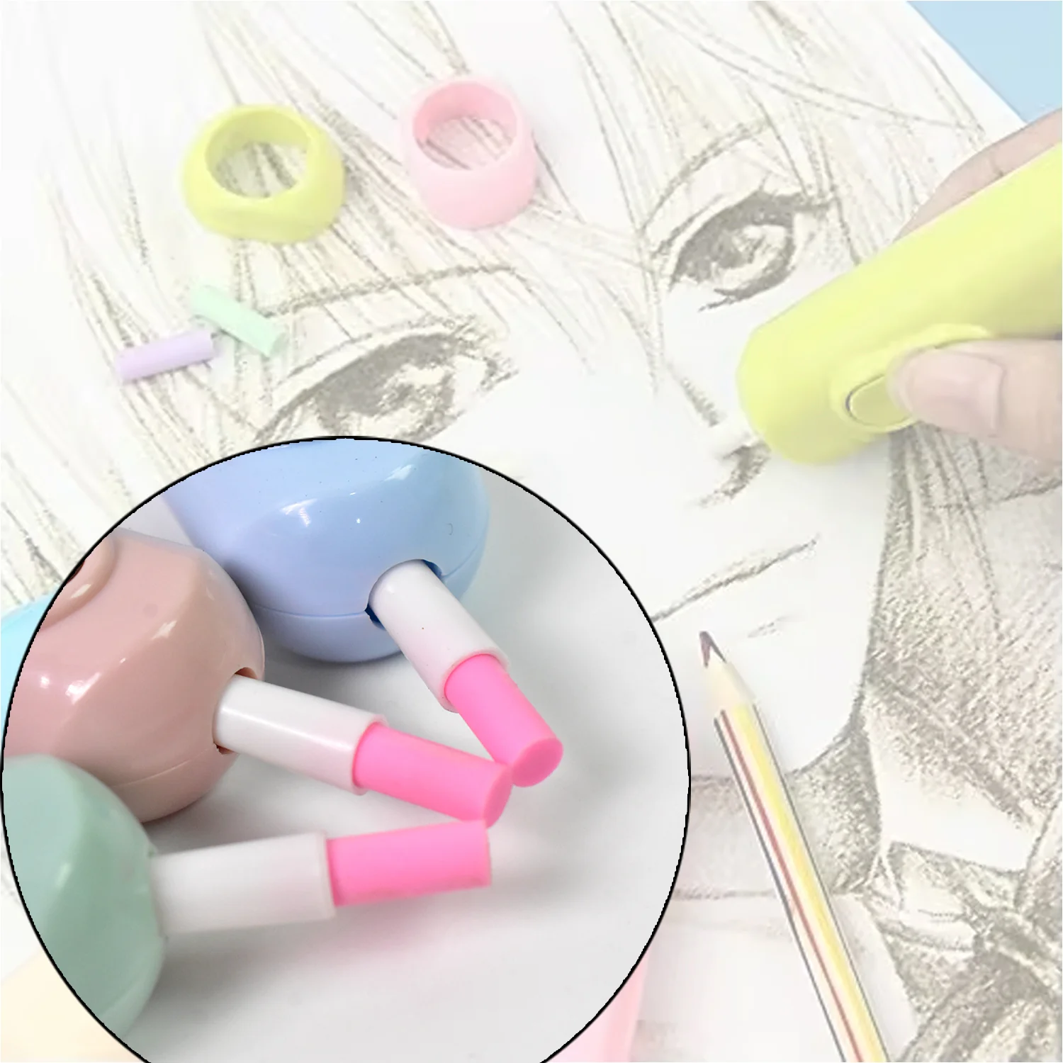Electric Eraser Kit (Mix Design / Battery Not Included) - Image 6