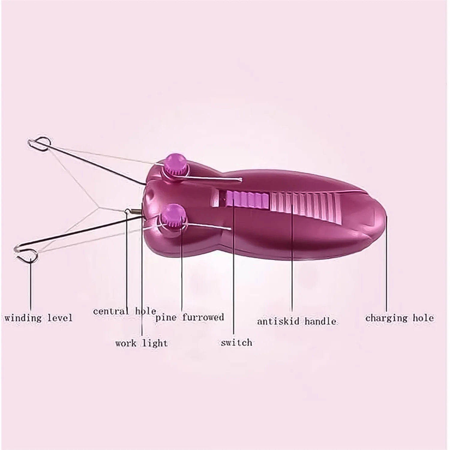 Electric Facial Hair Remover Machine (1 Set) - Image 10