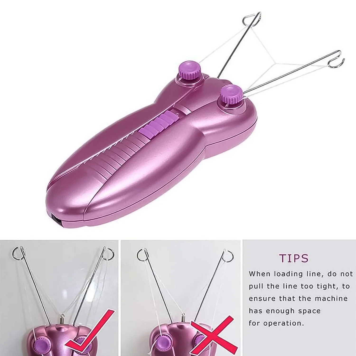 Electric Facial Hair Remover Machine (1 Set) - Image 7