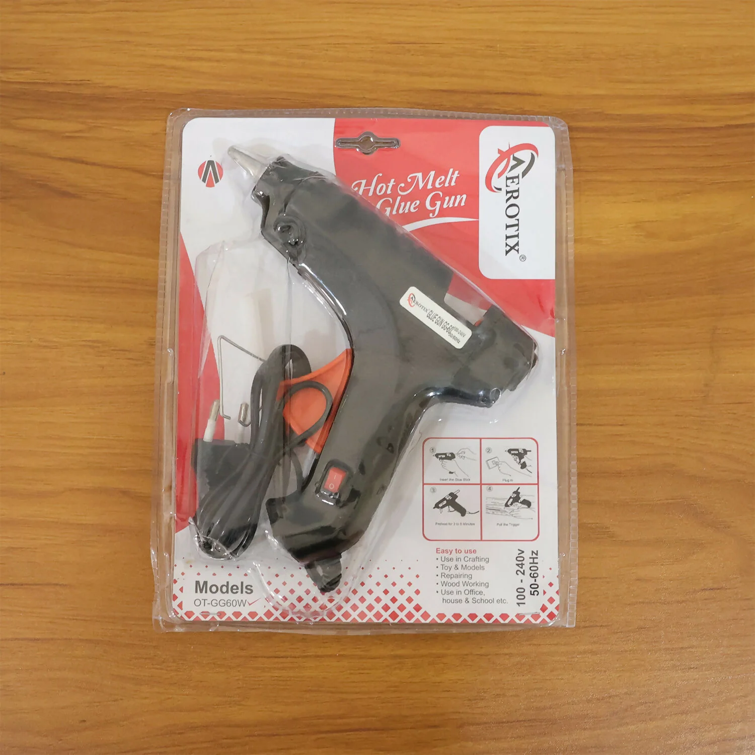 Electric Hot Melt Glue Gun for Craft, DIY Repair, Home, Office Multi-Purpose Use (60W) - Image 7