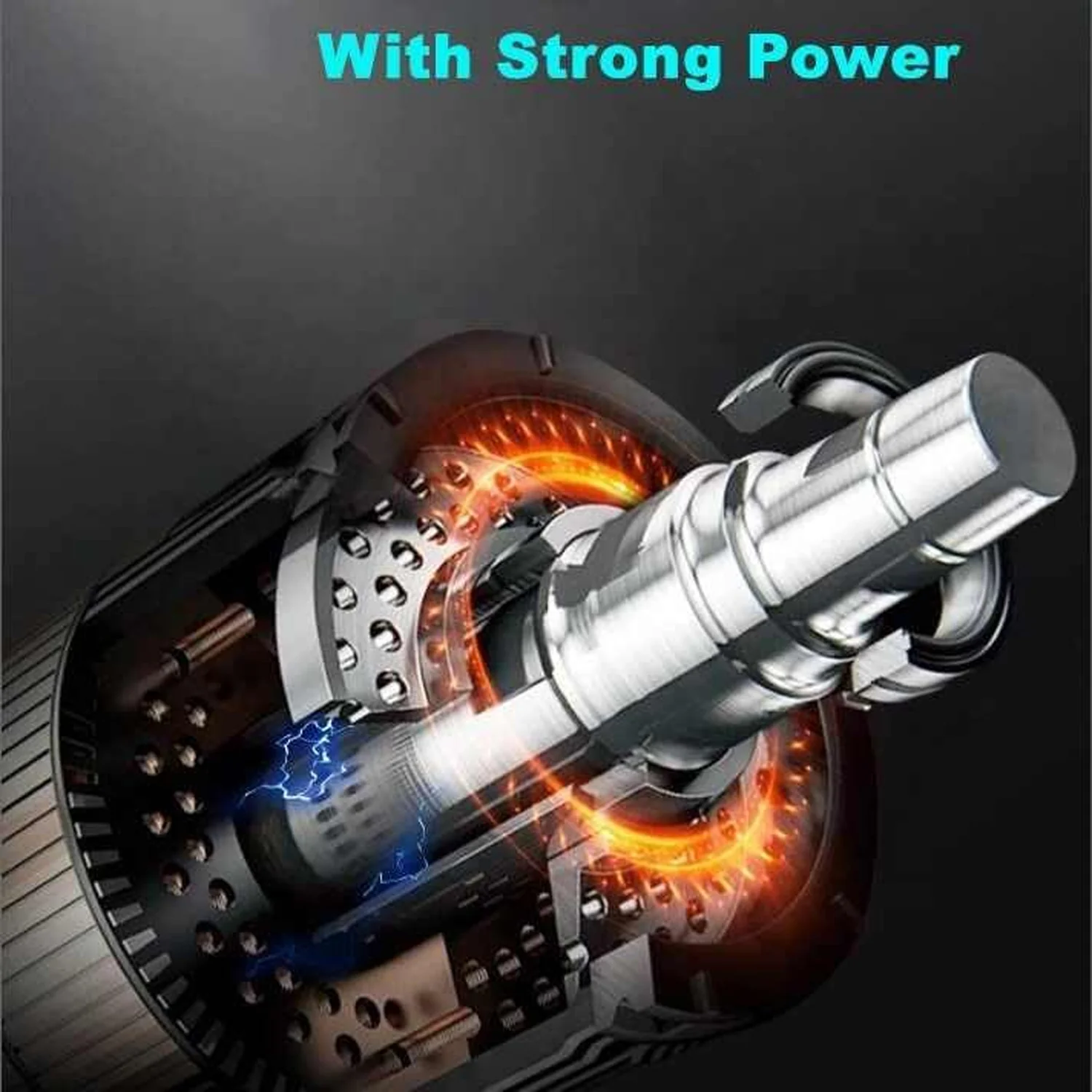 Electric Ice Crushing Machine with Stainless Steel Bowl 1 Set - Image 3