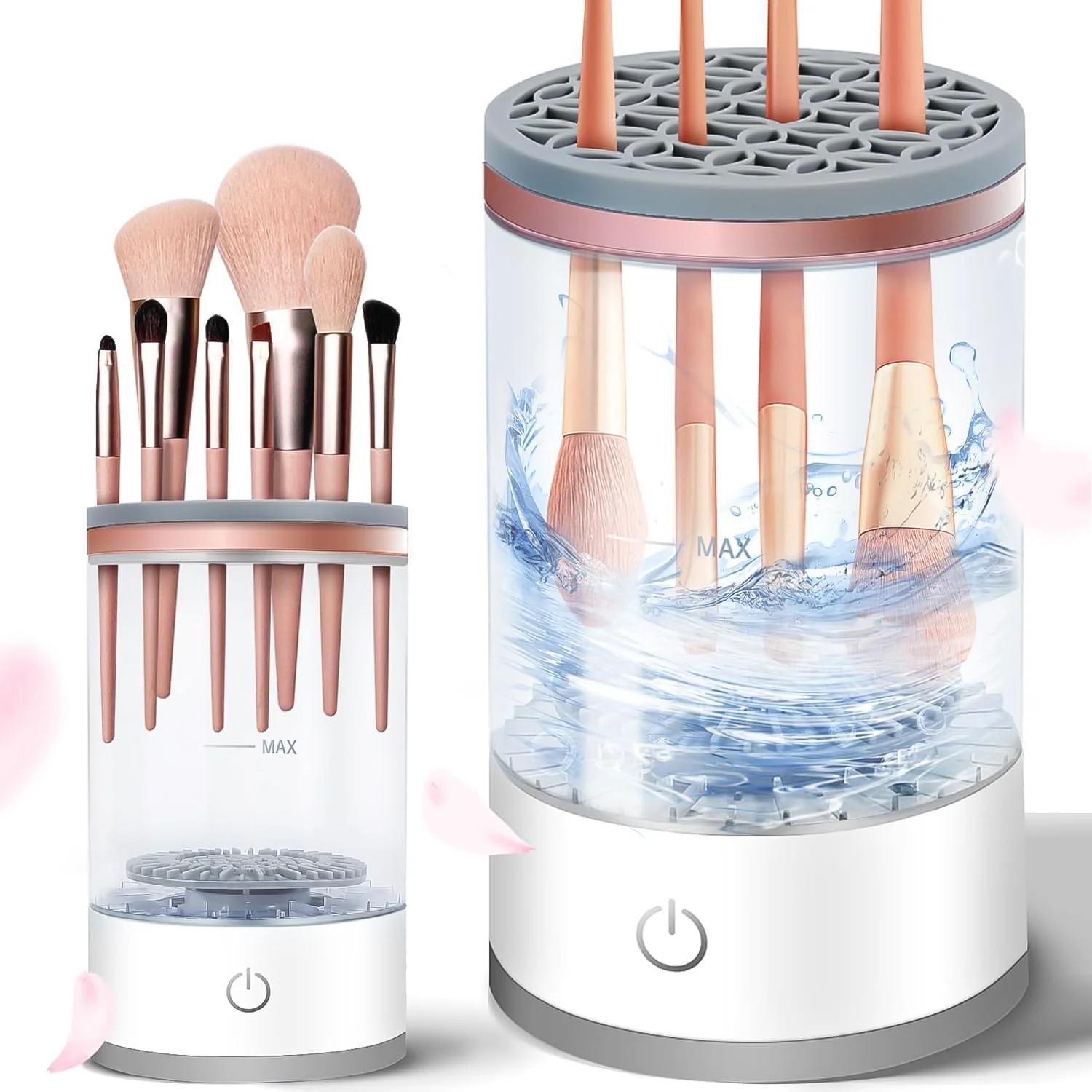 Electric Makeup Brush Cleaner Dryer – Automatic USB Rechargeable Brush Washing - Image 4