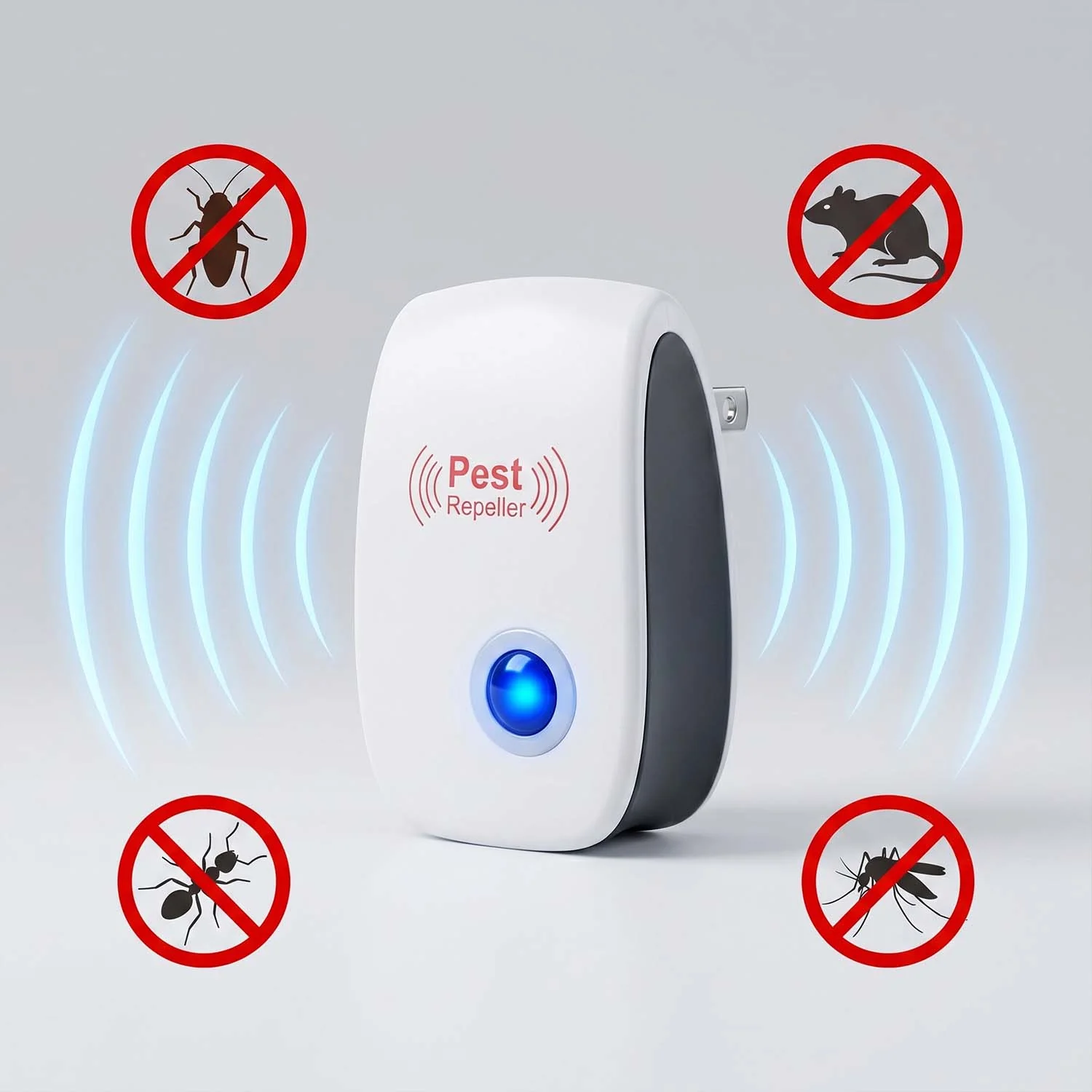 Electric Pest Repeller - Ultrasonic Plug-In Pest Control Device (1 Pc) - Image 5