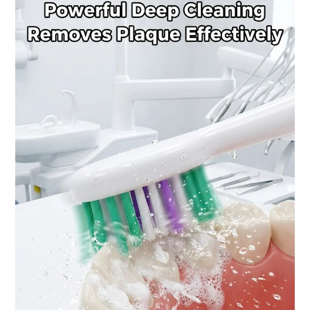 Electric Toothbrush for Adults & Teens – Deep Cleansing(Battery Not Incl) - Image 3