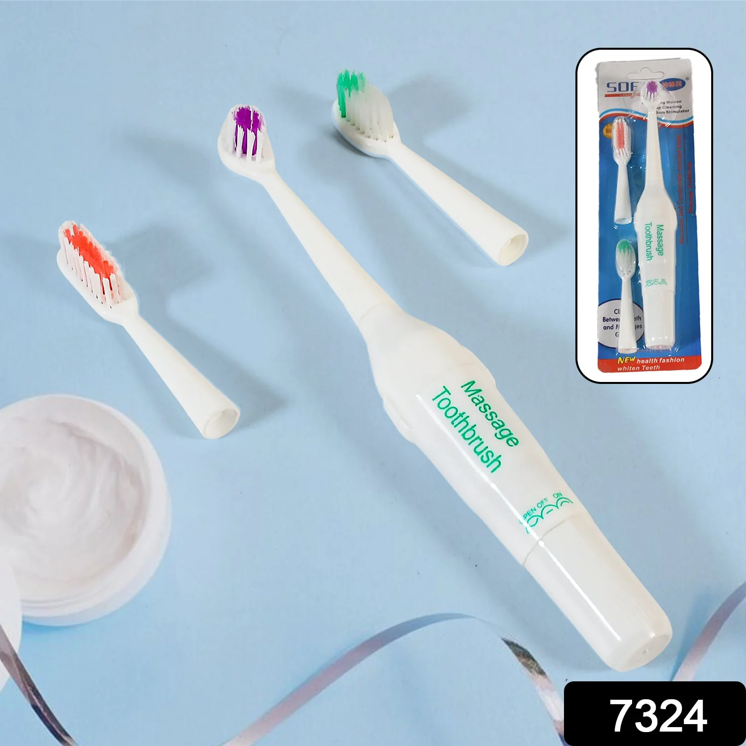 Electric Toothbrush for Adults & Teens – Deep Cleansing(Battery Not Incl) - Image 8