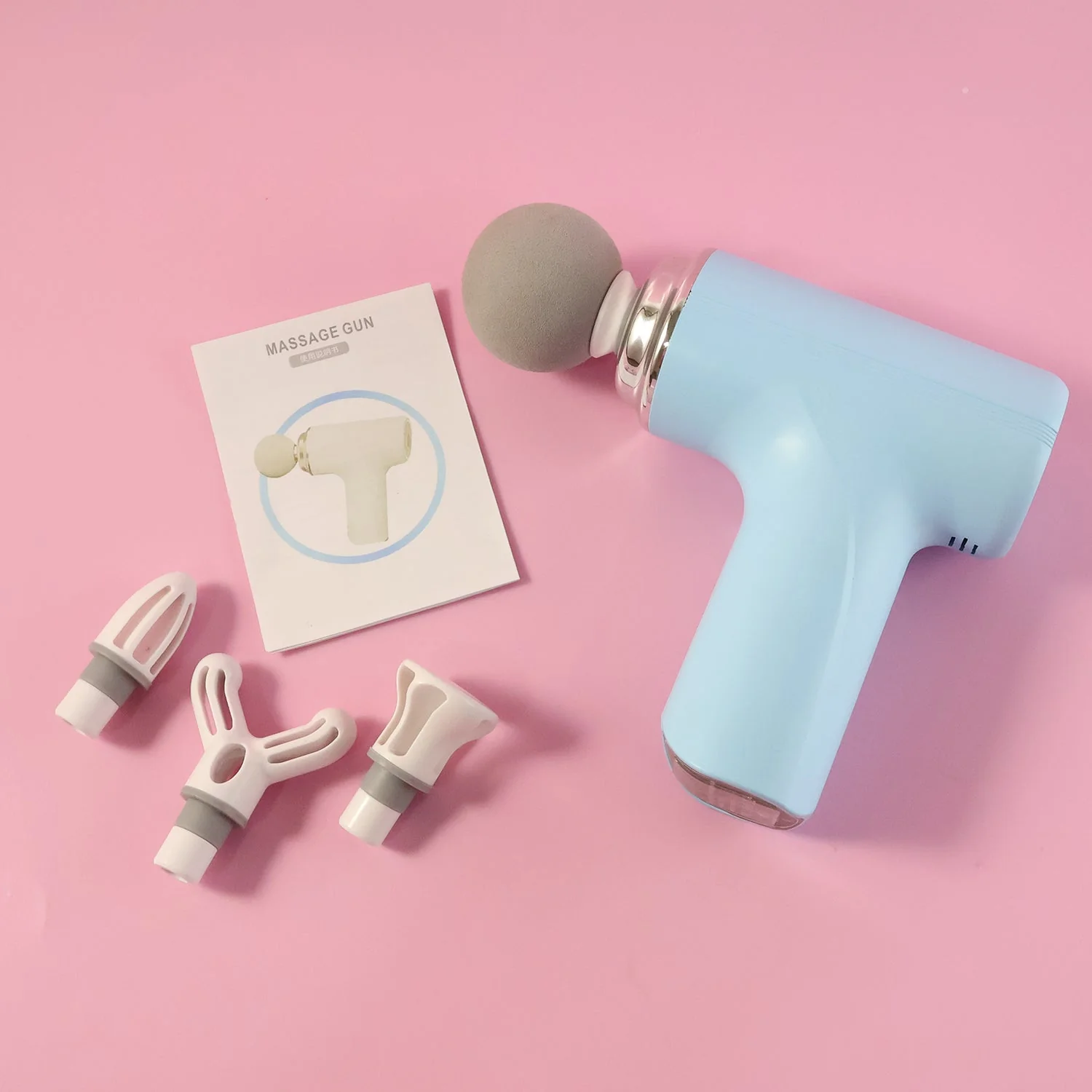 Electric Vibrating Massage Gun with Multiple Interchangeable Heads - Image 8