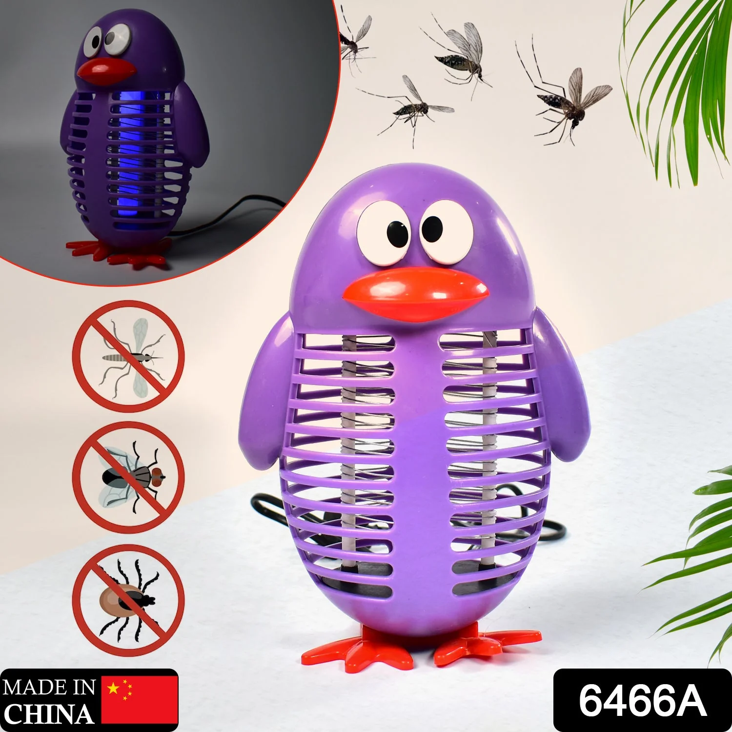 Electronic Cartoon Led Mosquito Killer - Image 3